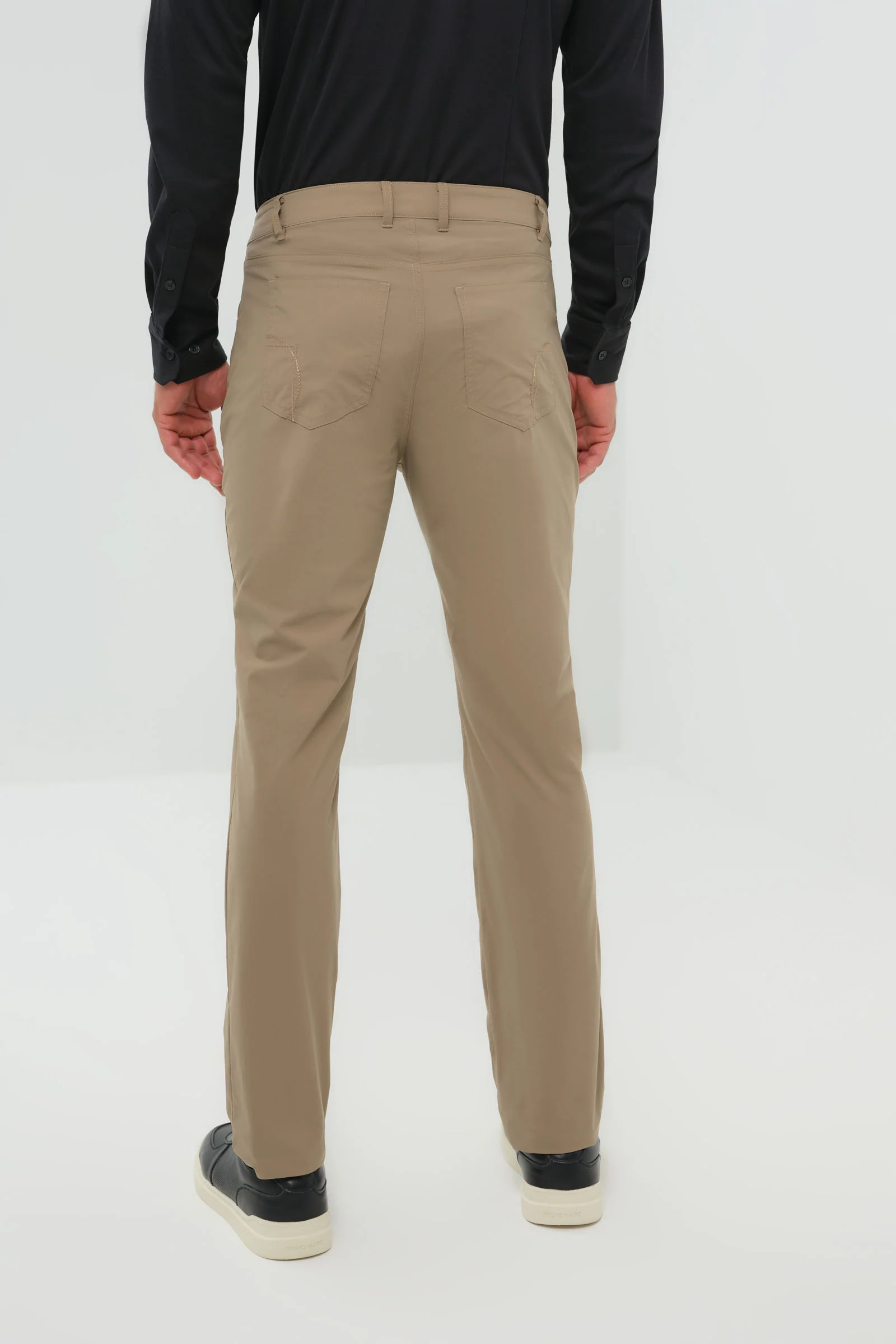 Alessio Five Pocket Jean Style Pant - Image 3