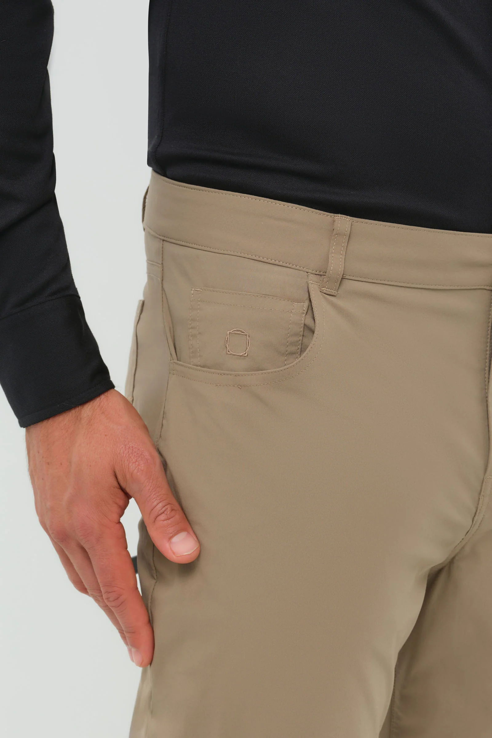 Alessio Five Pocket Jean Style Pant - Image 4