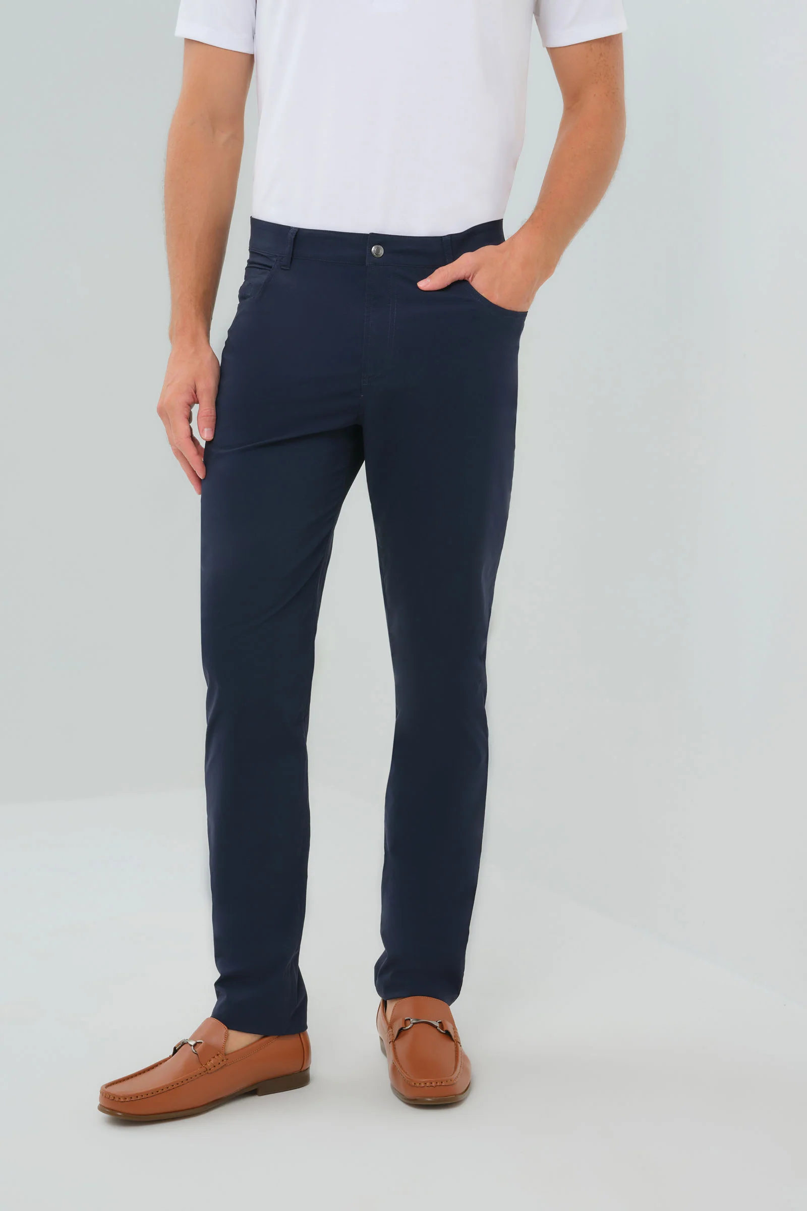Alessio Five Pocket Jean Style Pant - Image 5