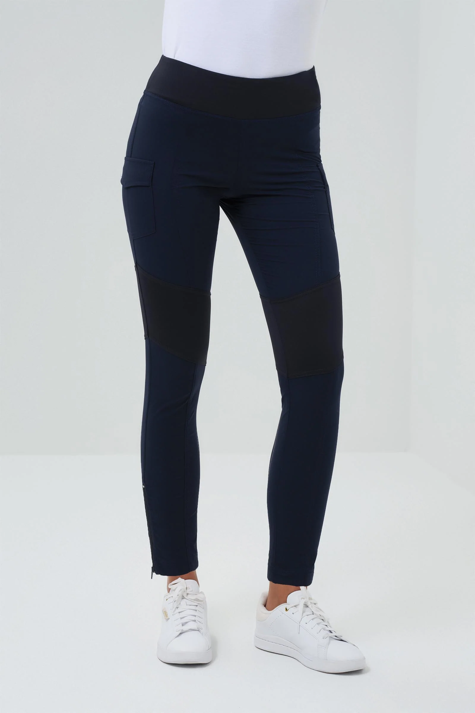 The Andrea Contrast-Panel Legging - Image 6