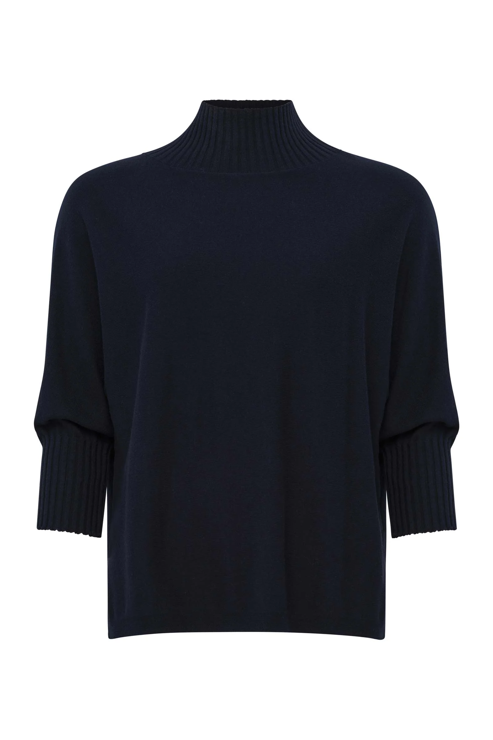 Ash Ribbed Mock Neck Sweater - Image 4