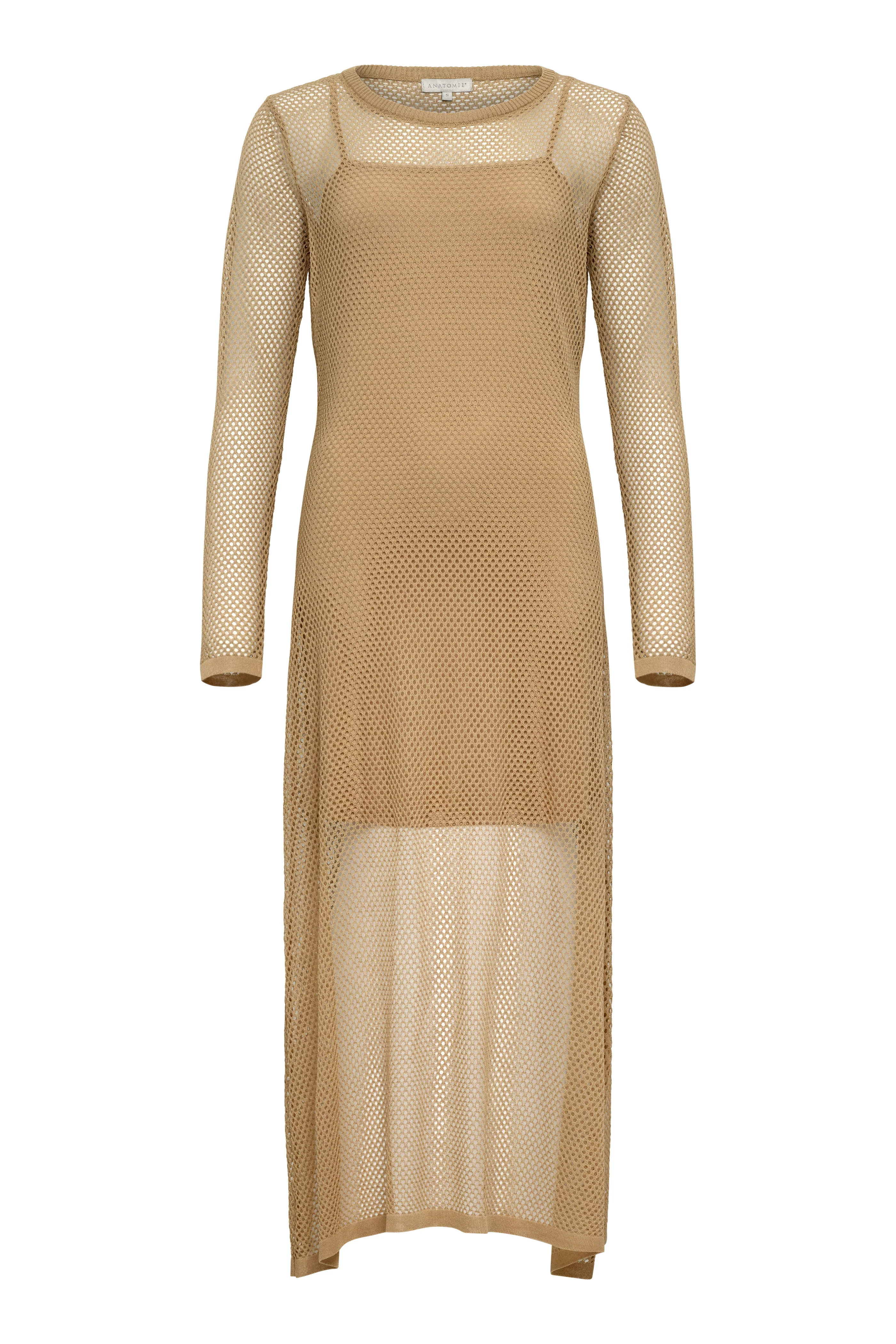 Ava Open Knit Maxi Dress - Image 4
