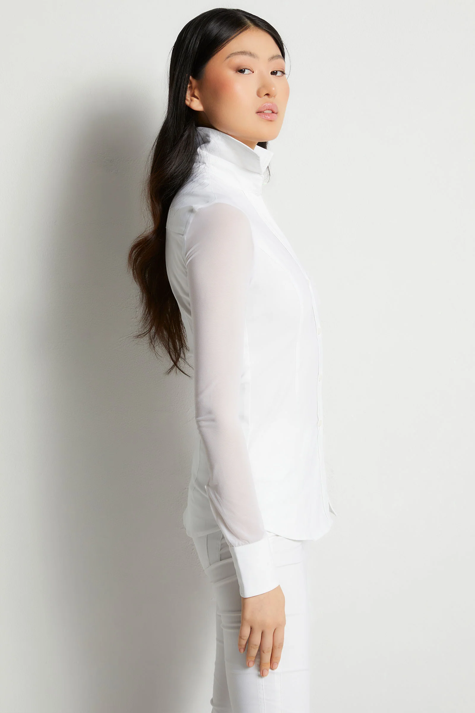 Beth Button-Front Shirt - Image 4