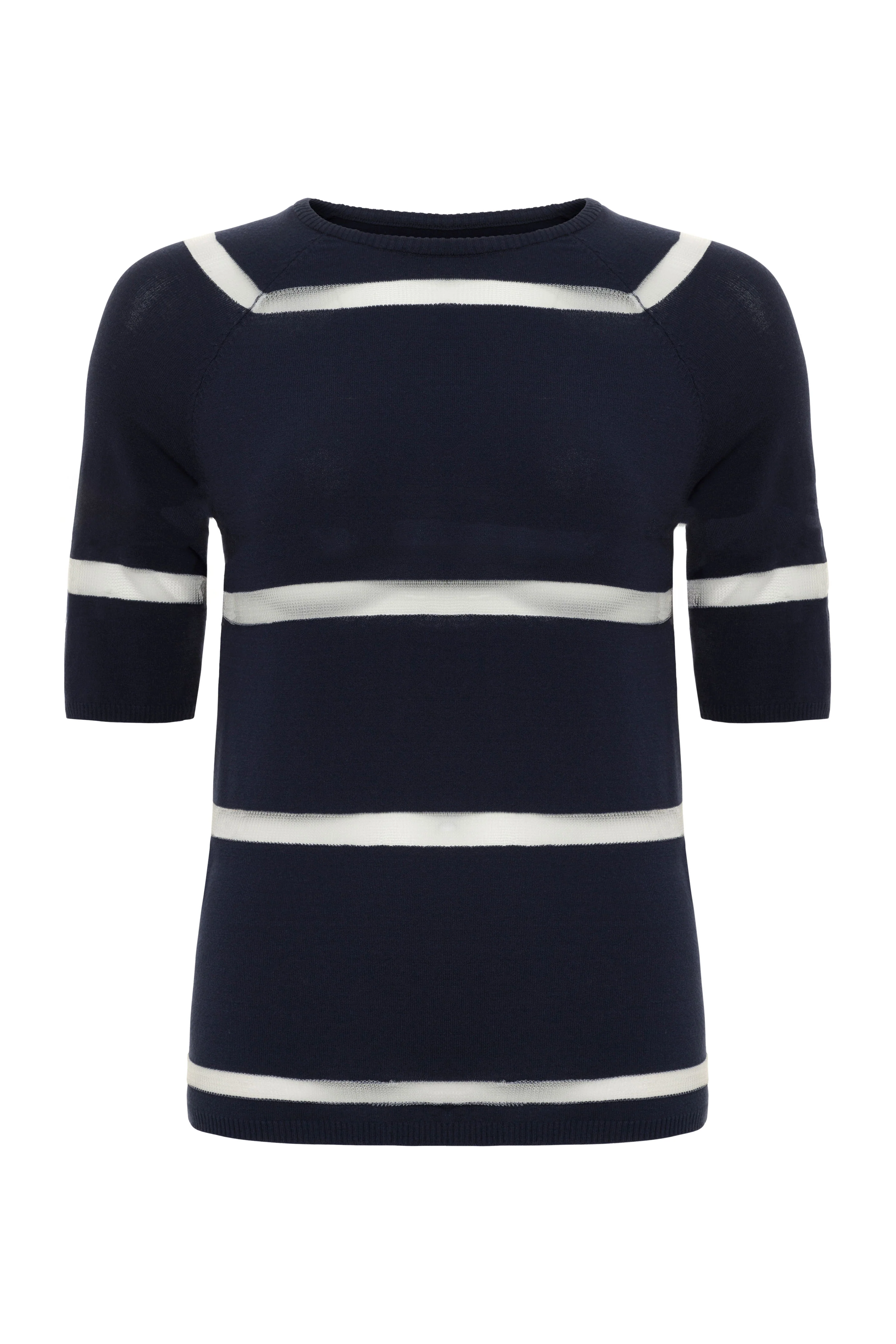 Campbell Sheer Stripe Pullover Top - Image 3