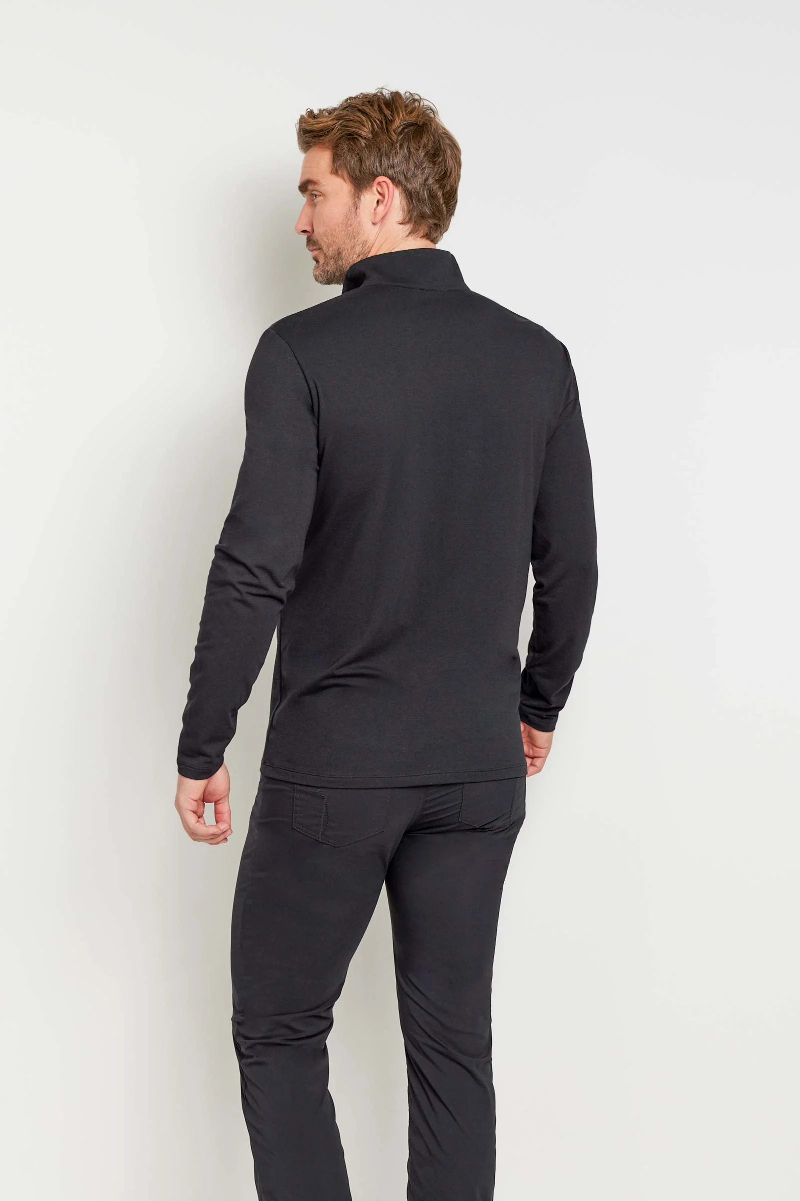 Charlie Zip Pima Top - Image 12