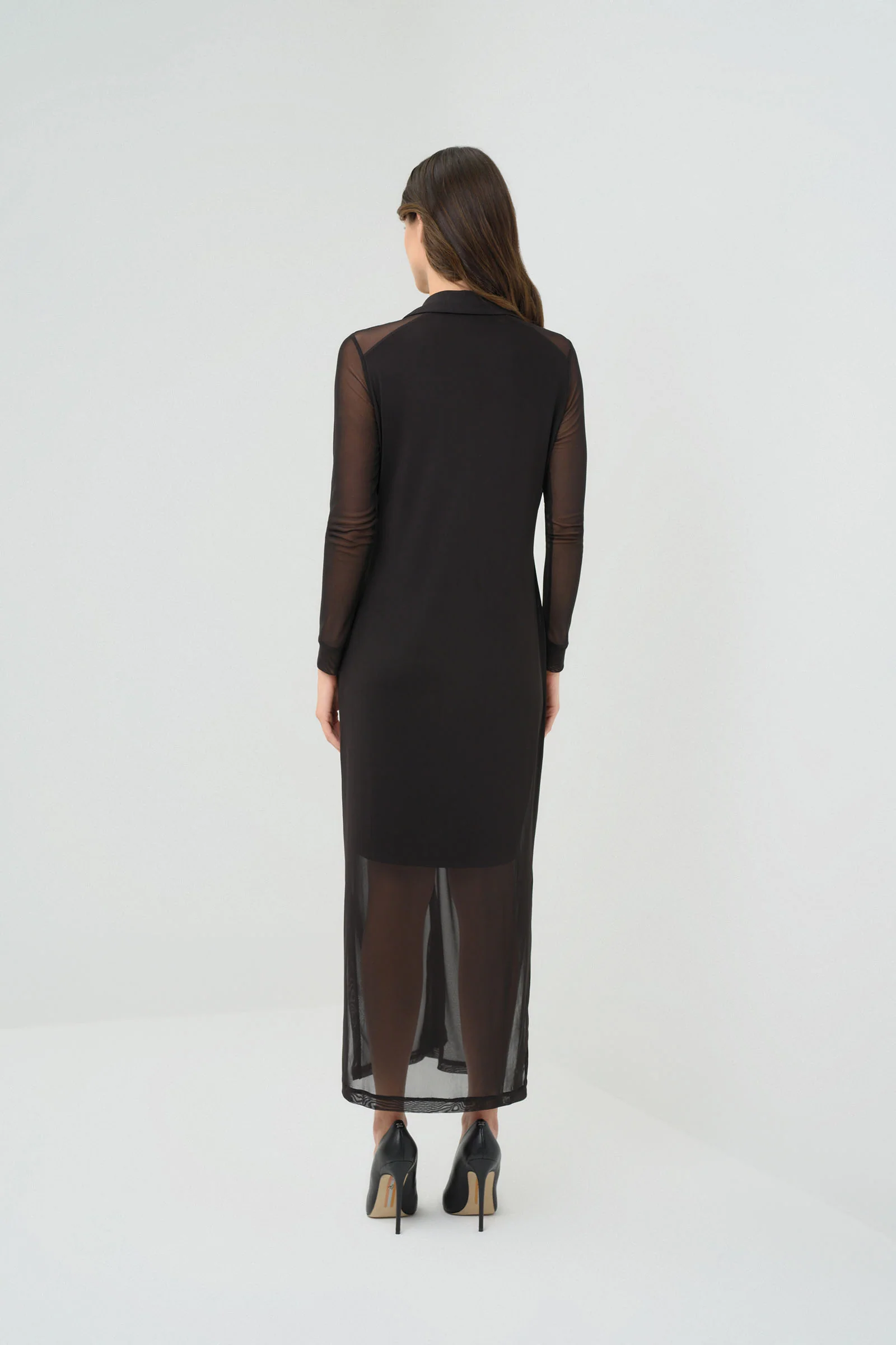Colette Mesh Overlay Dress - Image 4