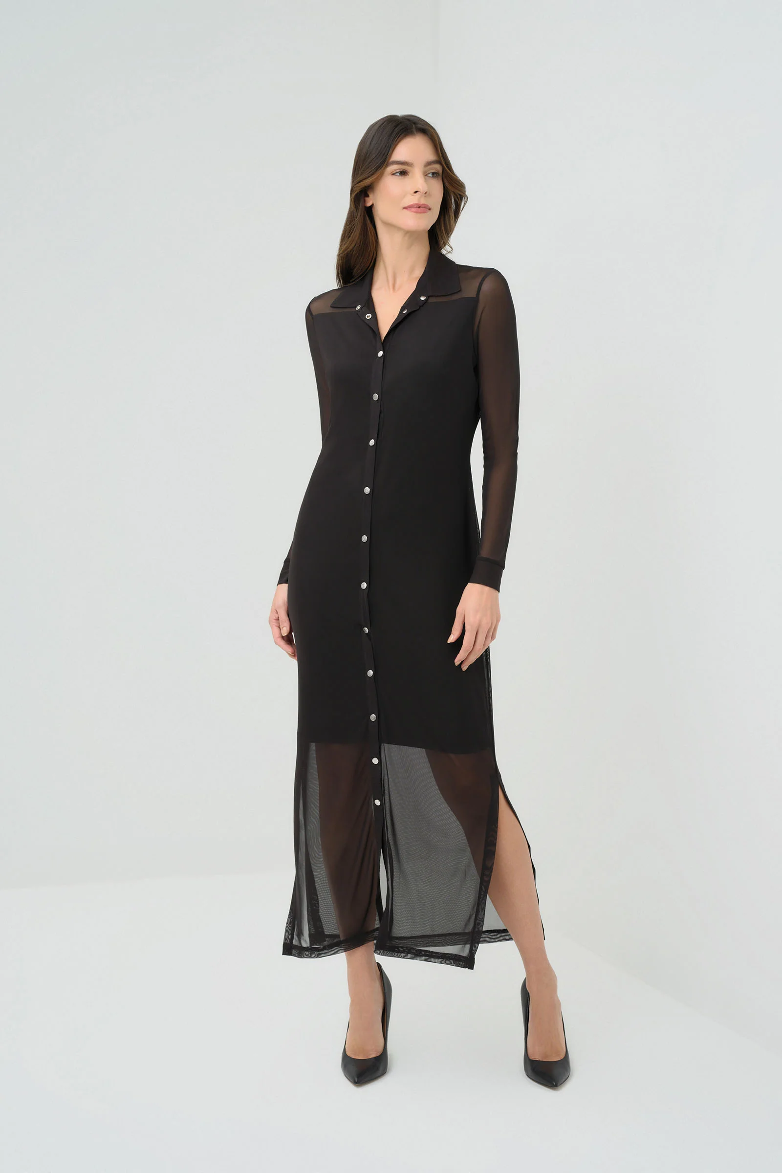 Colette Mesh Overlay Dress - Image 6