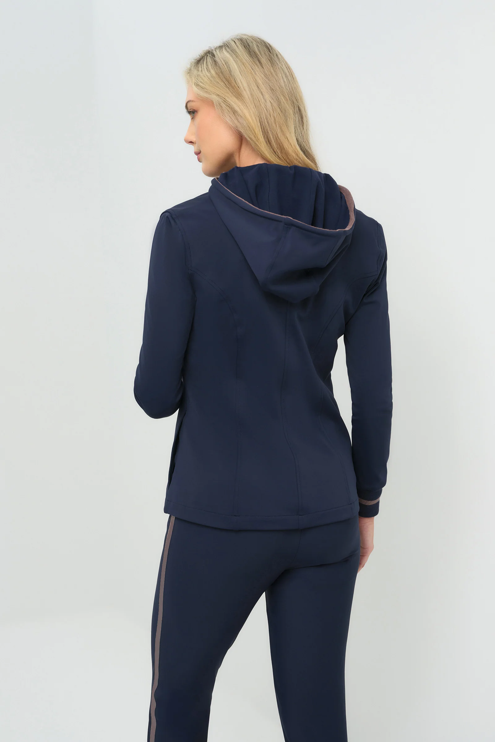 Cozy Tressa Fleece Lined Hooded Blazer - Image 4