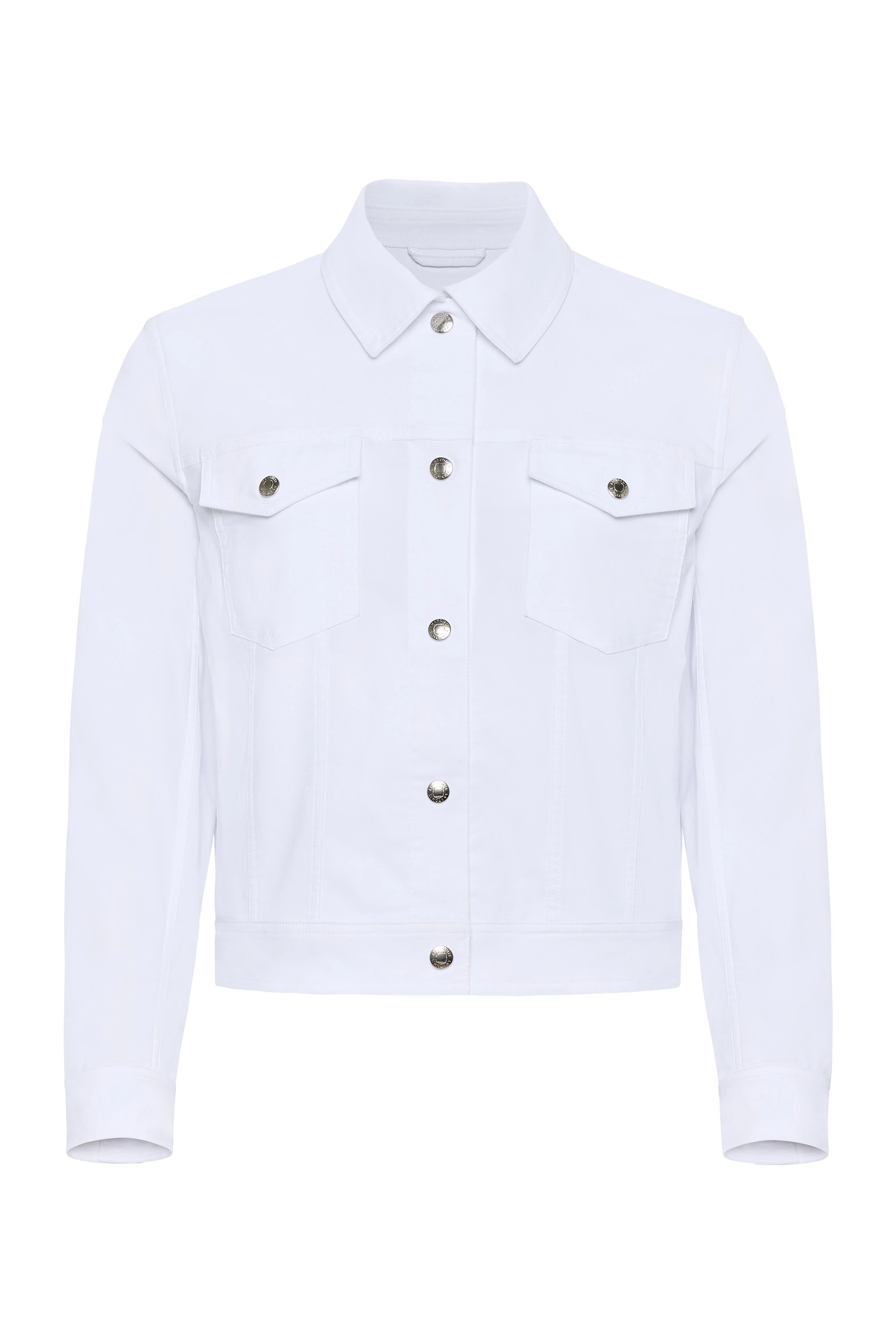 Delilah Performance Cotton Trucker Jacket - Image 6