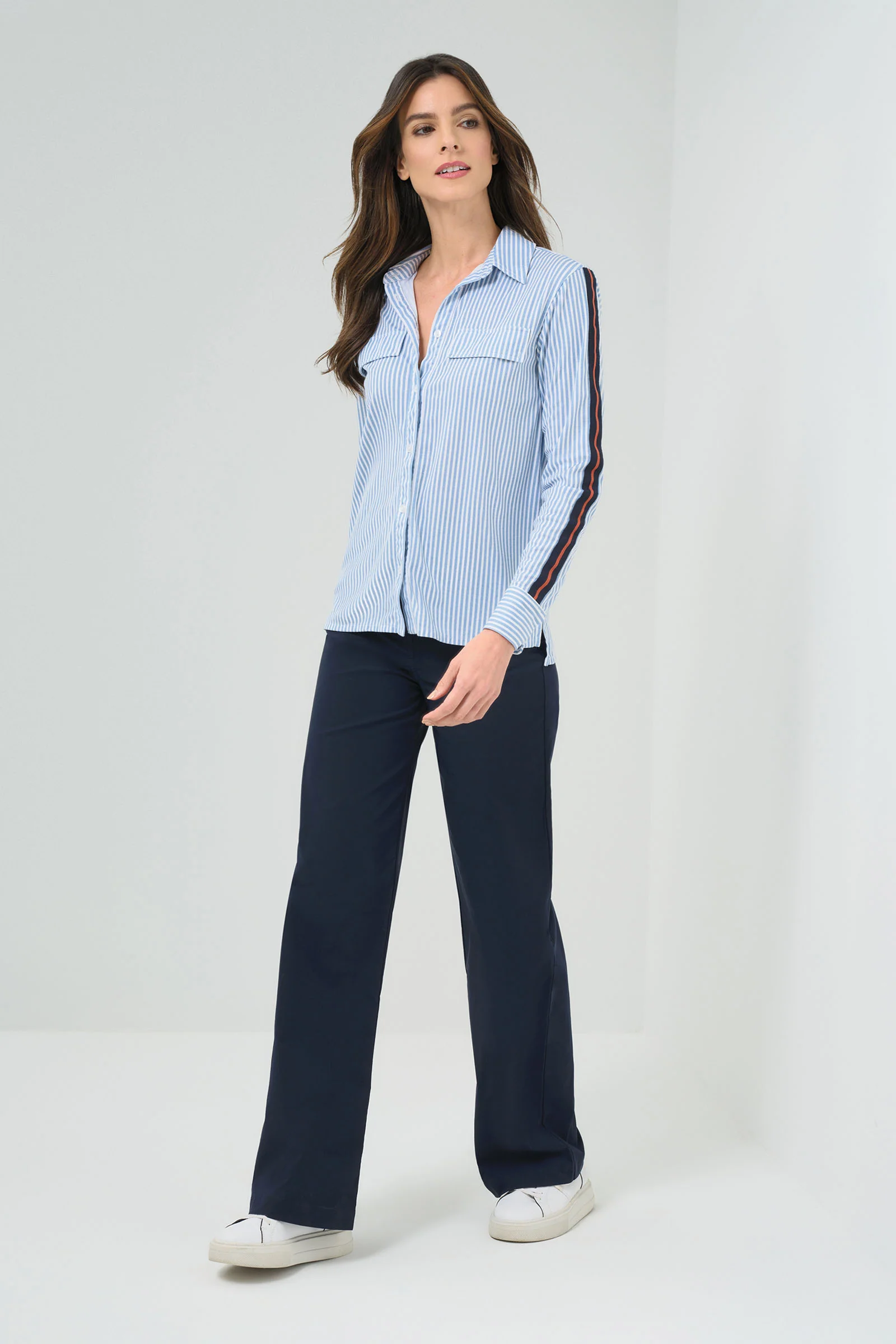 Dream Striped Button Down Top - Image 4
