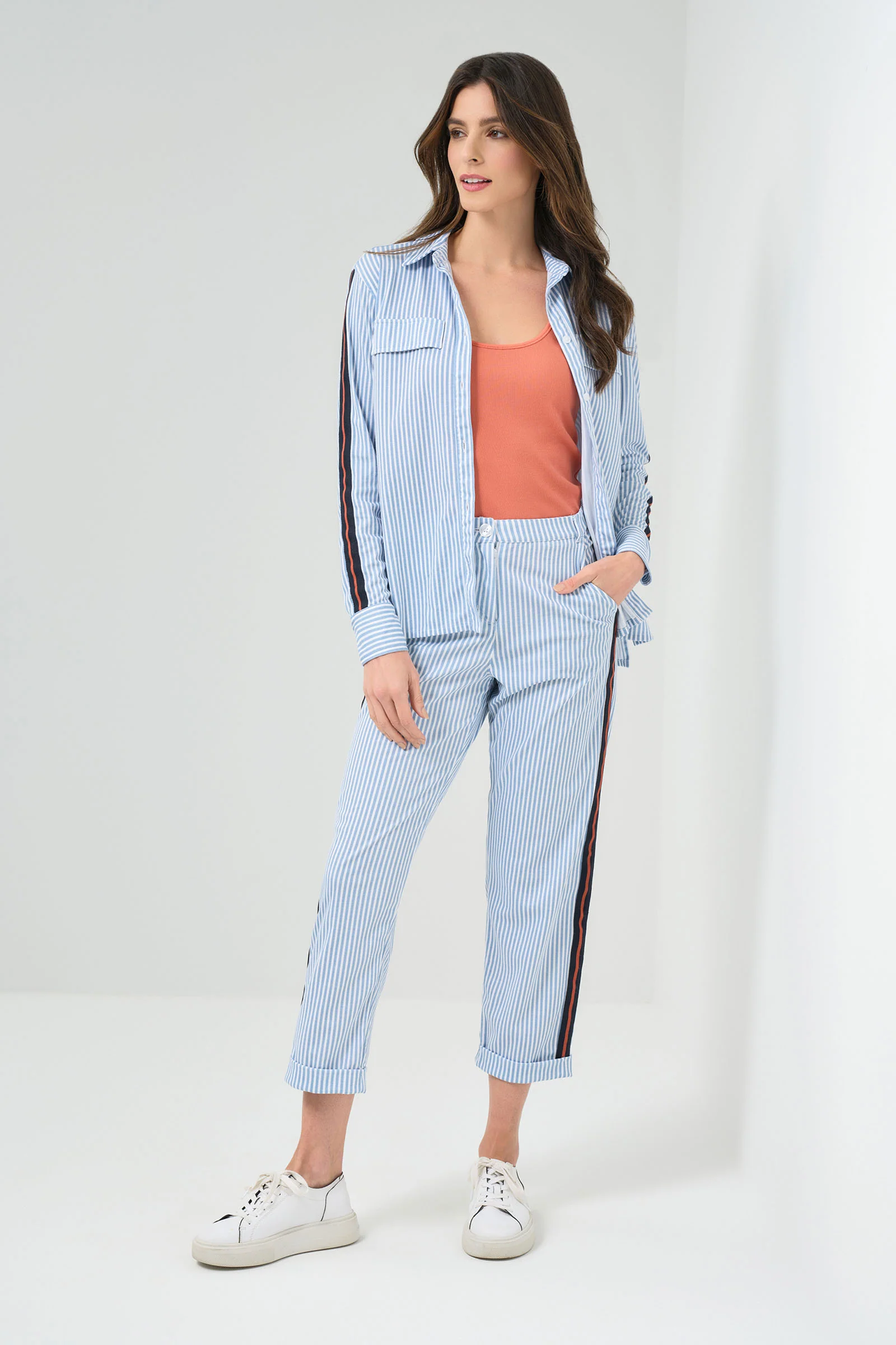 Dream Striped Button Down Top - Image 5