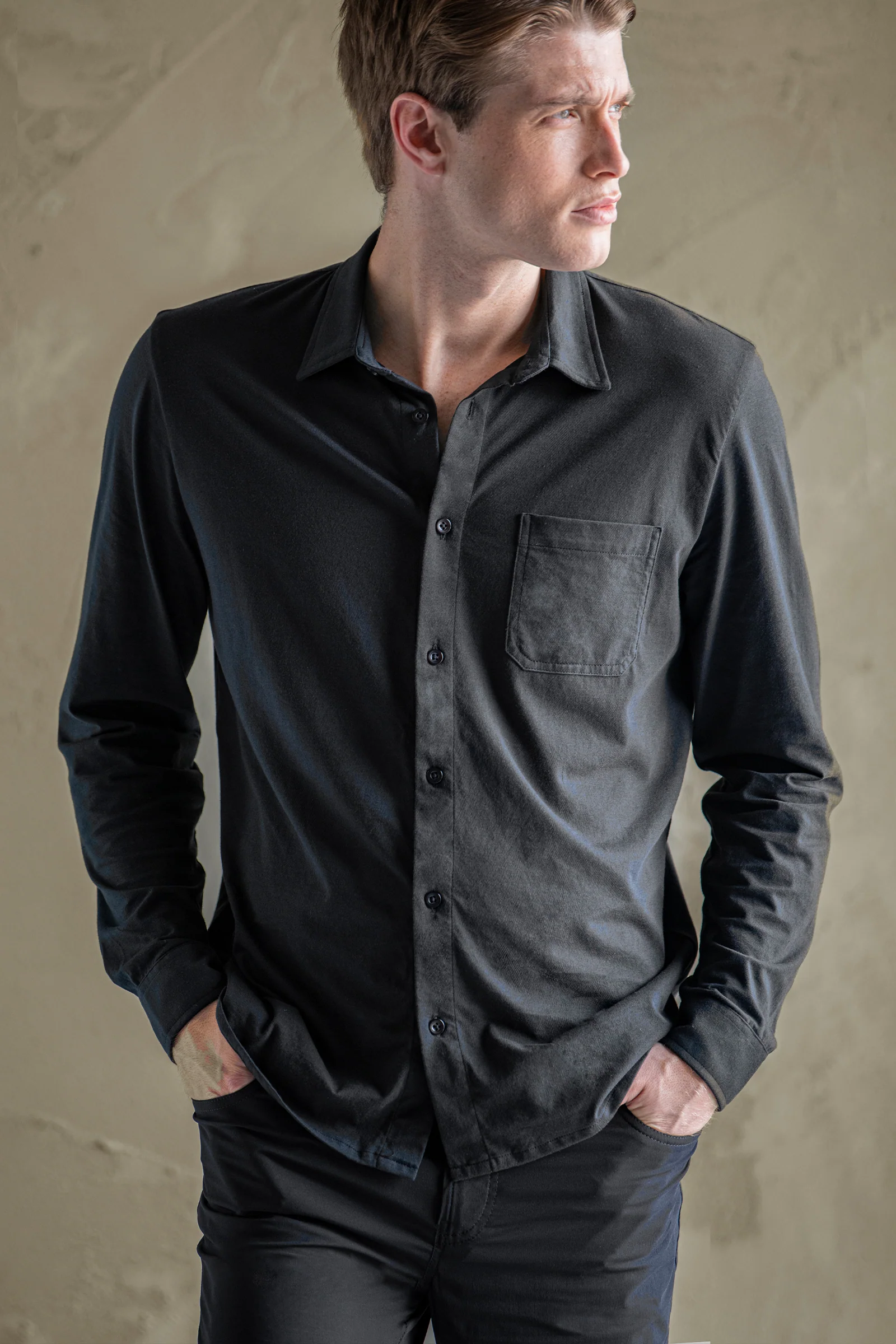 Dylan Button-Up Long-Sleeve Shirt - Image 13