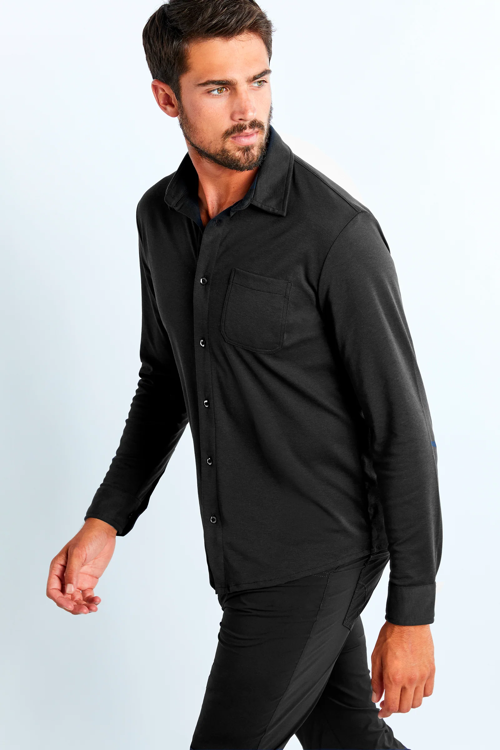 Dylan Button-Up Long-Sleeve Shirt - Image 14