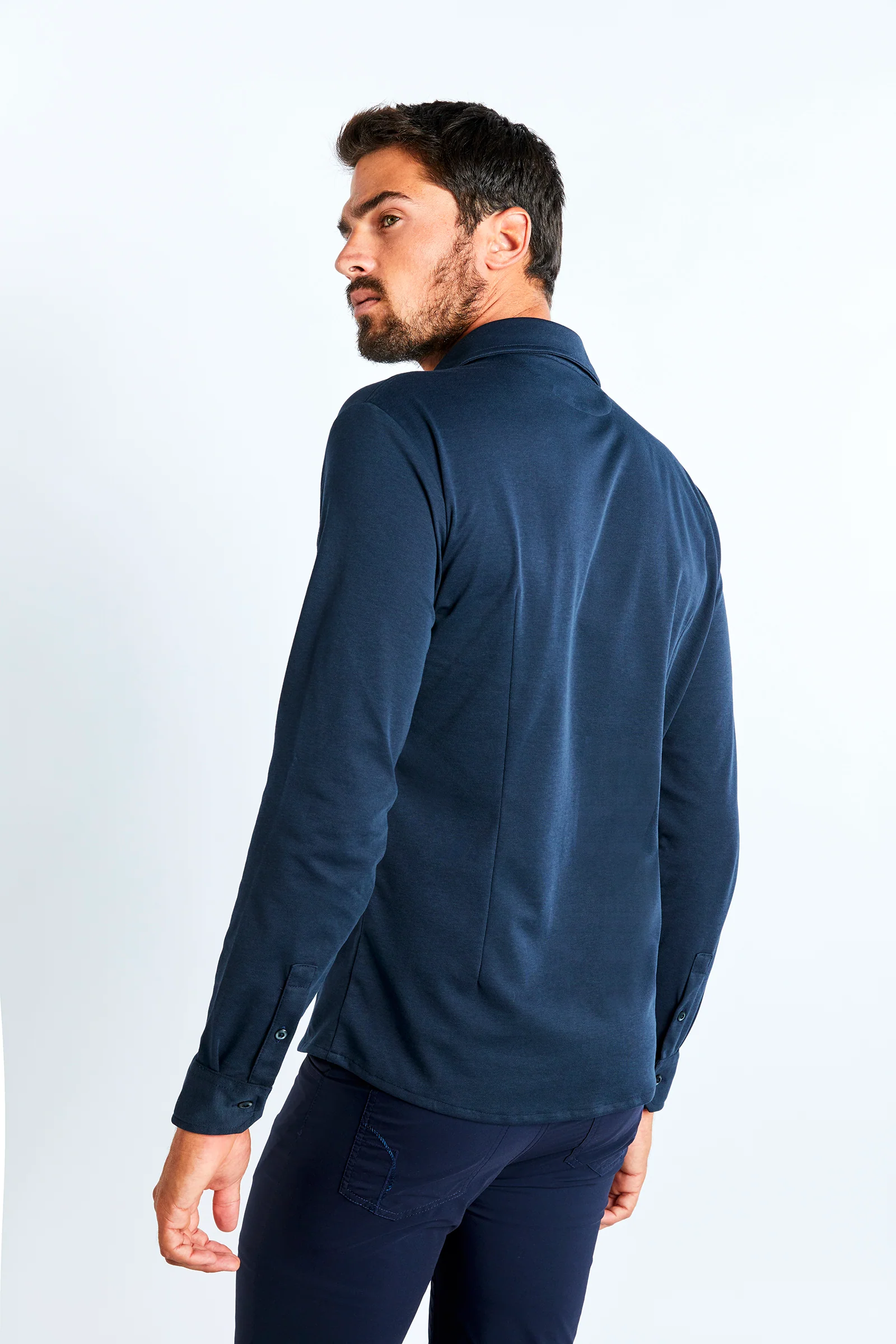 Dylan Button-Up Long-Sleeve Shirt - Image 5
