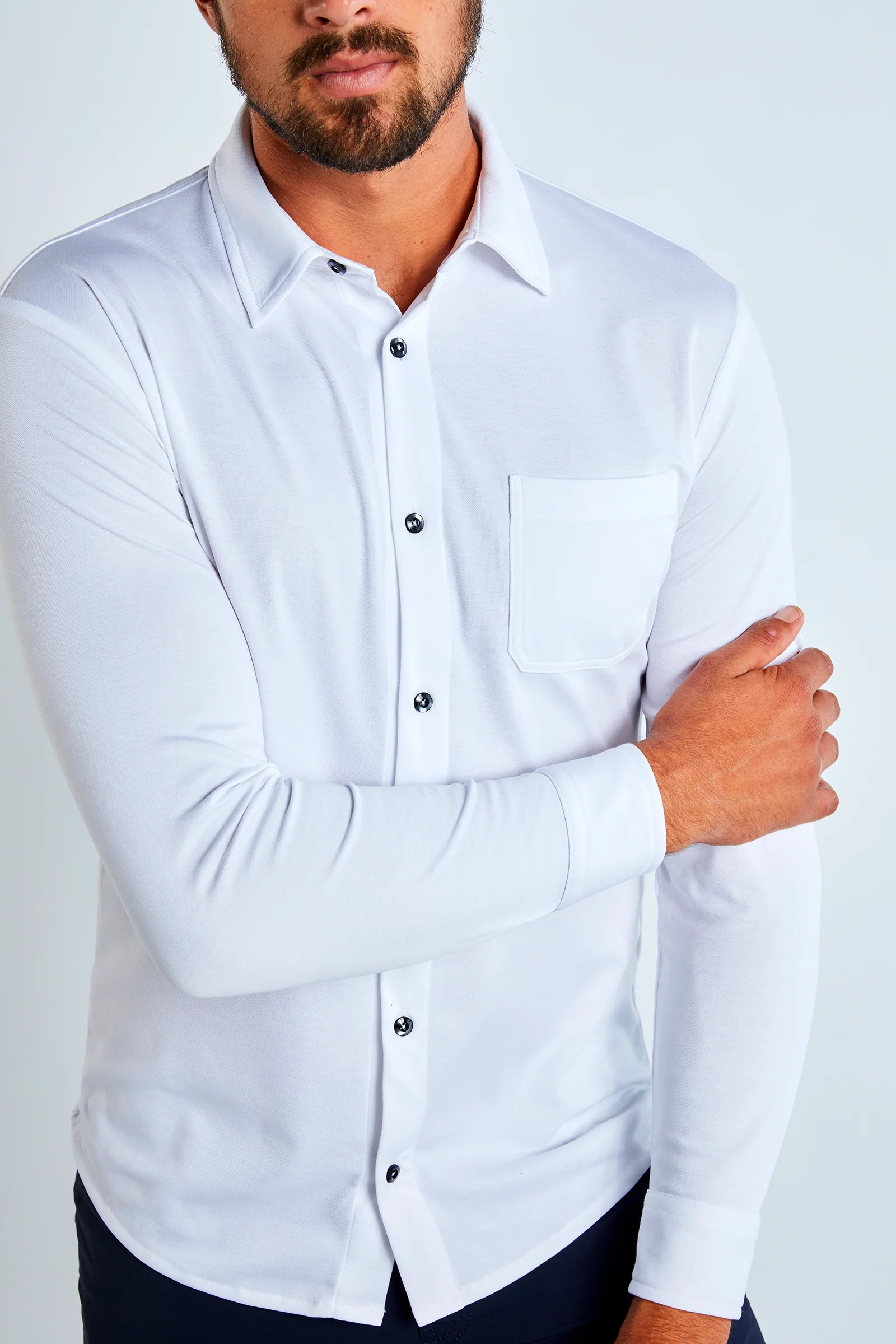 Dylan Button-Up Long-Sleeve Shirt - Image 9