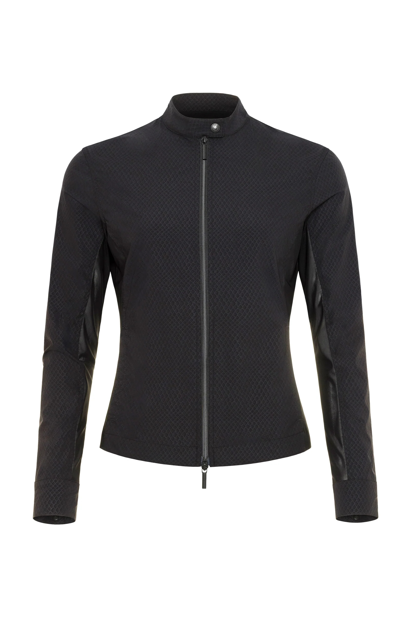 Embossed Kensington Ultra-Light and Mesh Moto Jacket - Image 7