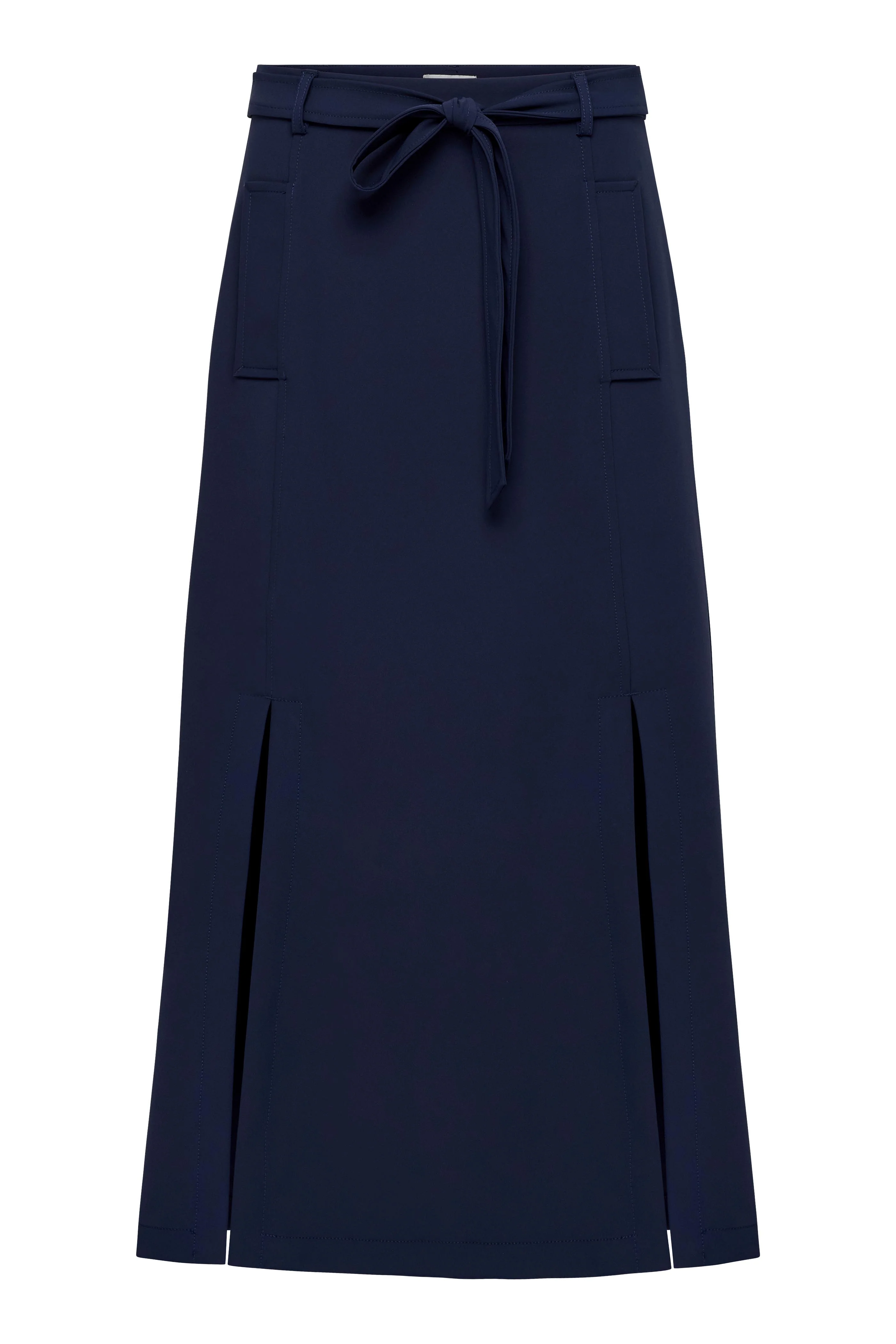 Galina Performance Twill Belted Skirt - Image 11