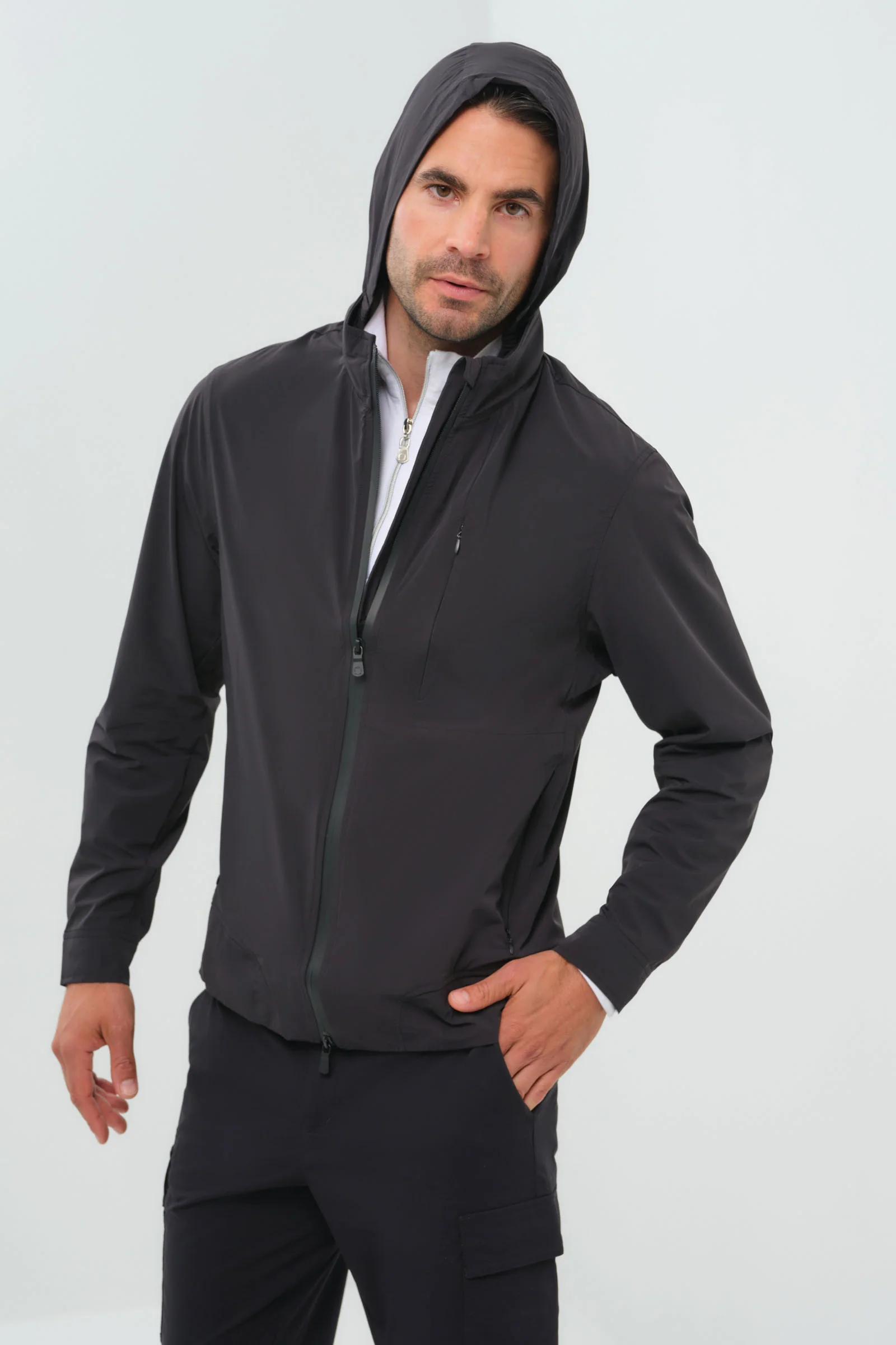 Jack Water Resistant Hooded Jacket - Image 2