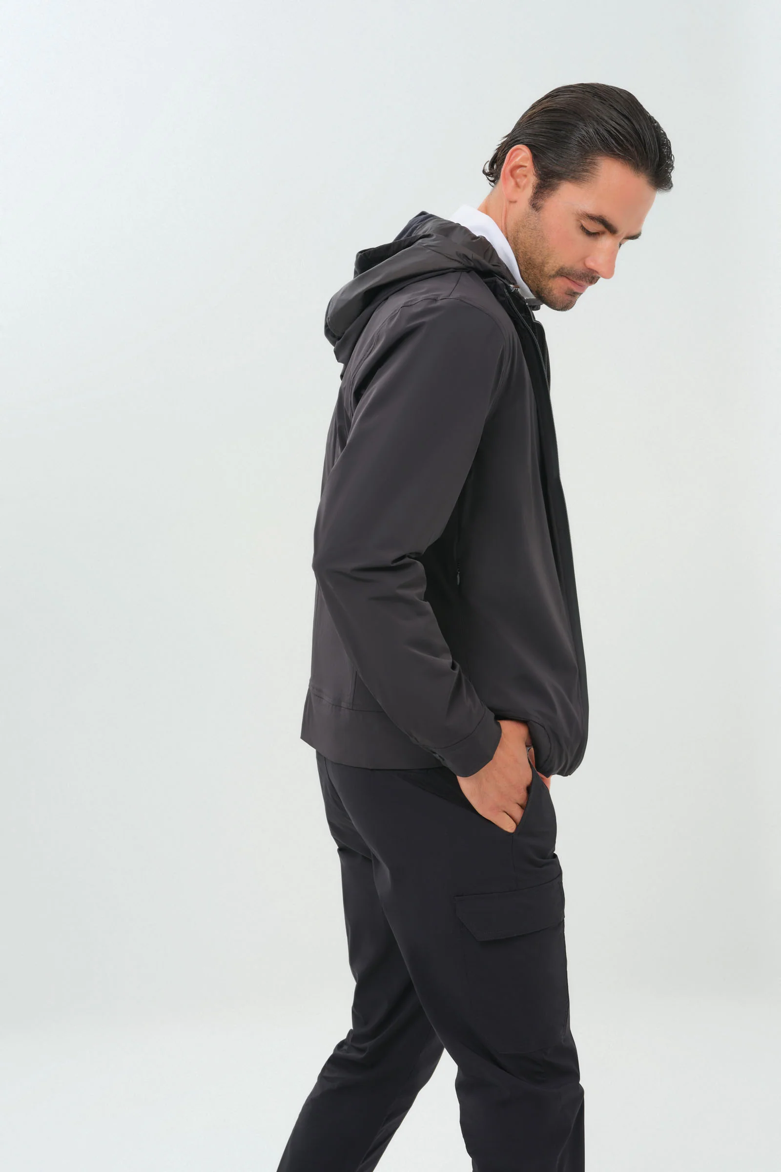 Jack Water Resistant Hooded Jacket - Image 3