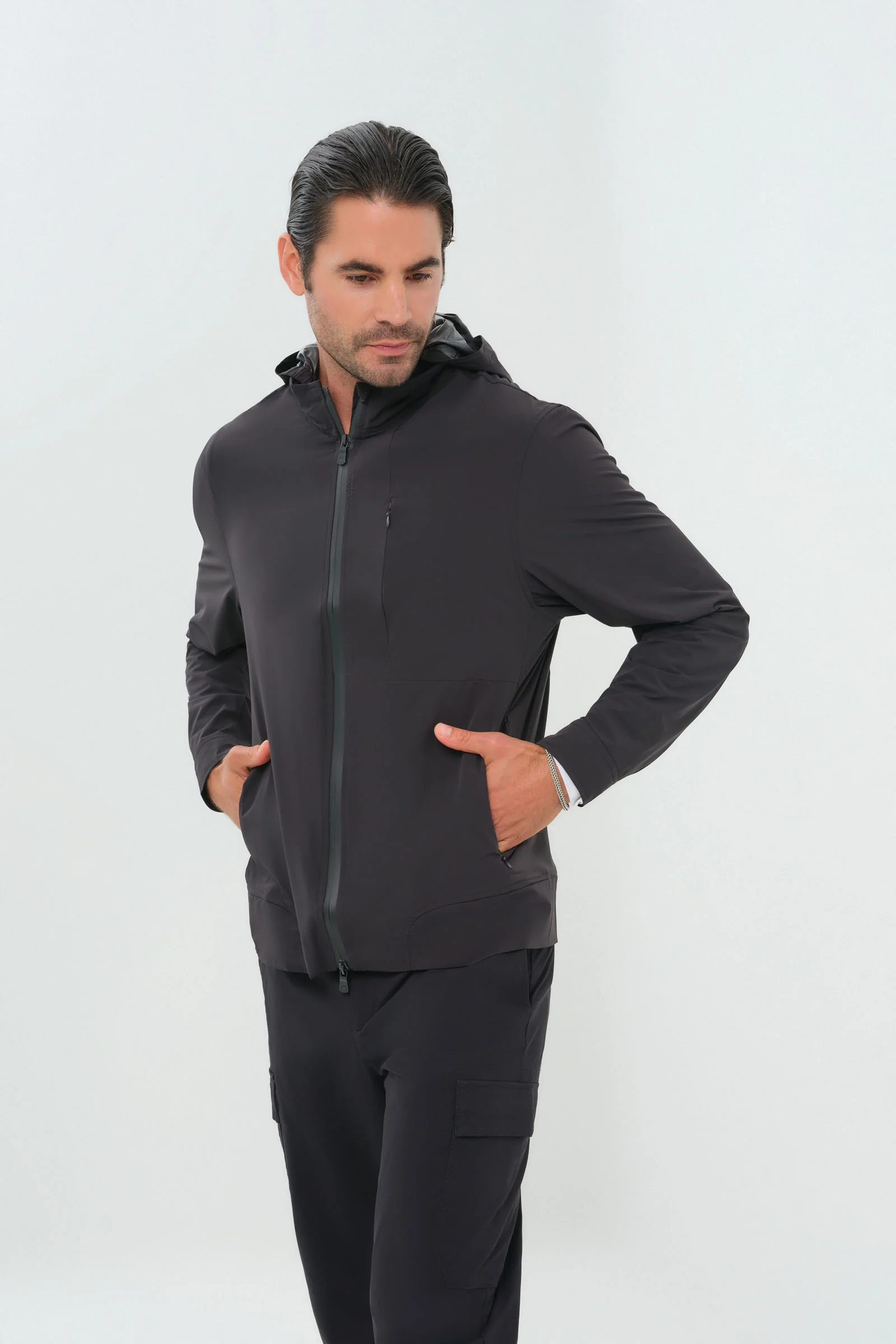 Jack Water Resistant Hooded Jacket - Image 4