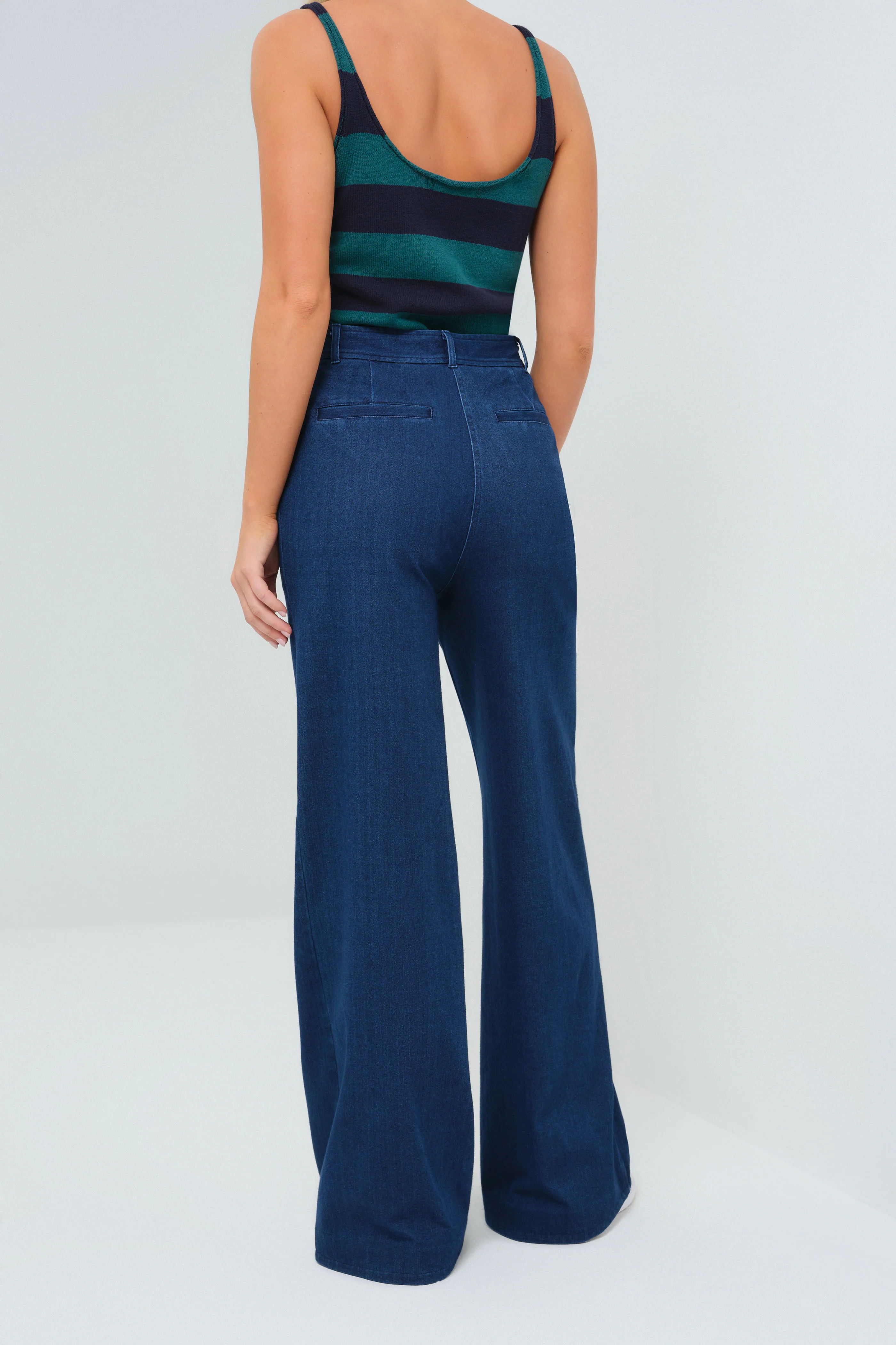 Katson Performance Denim Wide Leg Pant - Image 3
