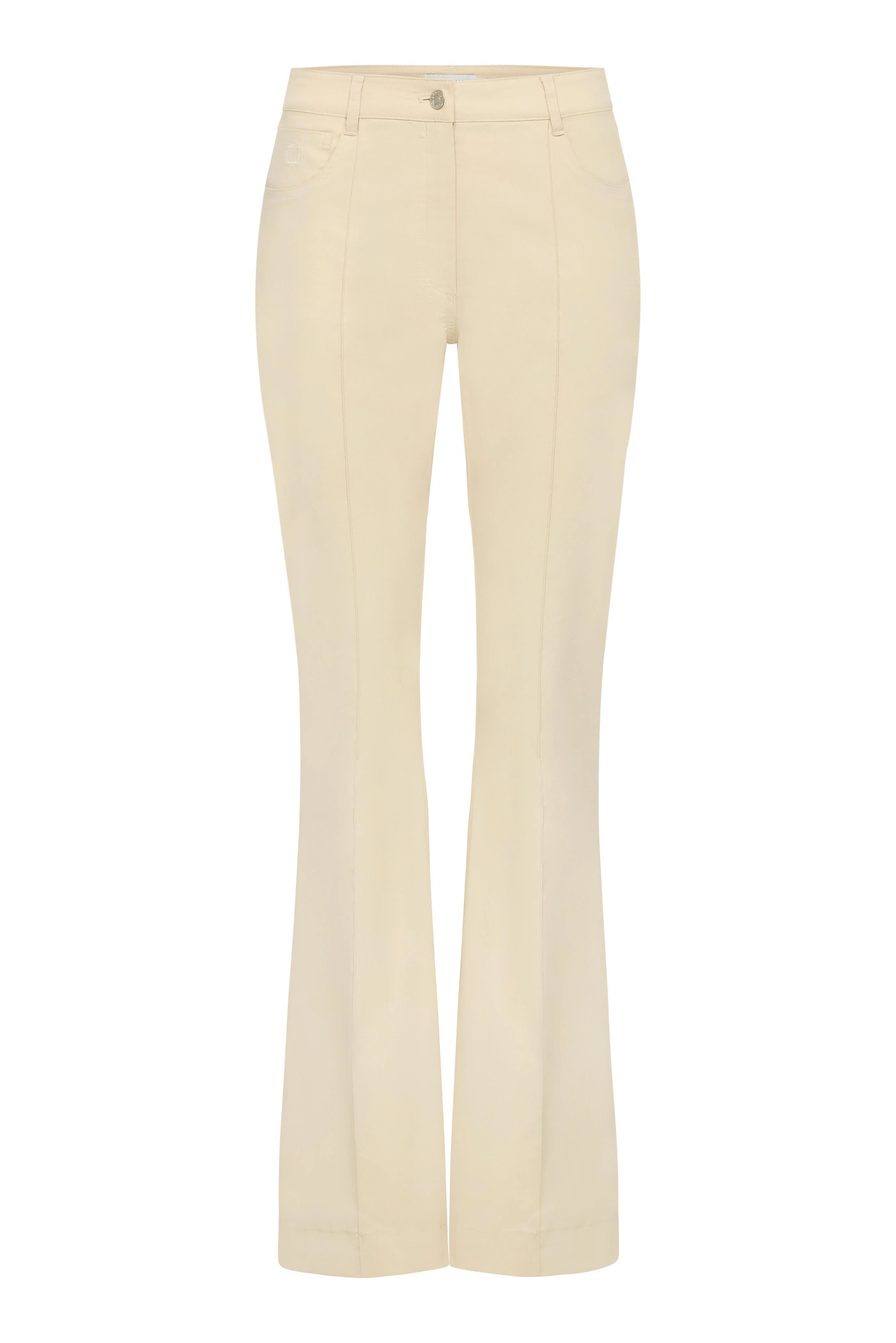 Katya Performance Cotton Pintuck Flare Pant - Image 6