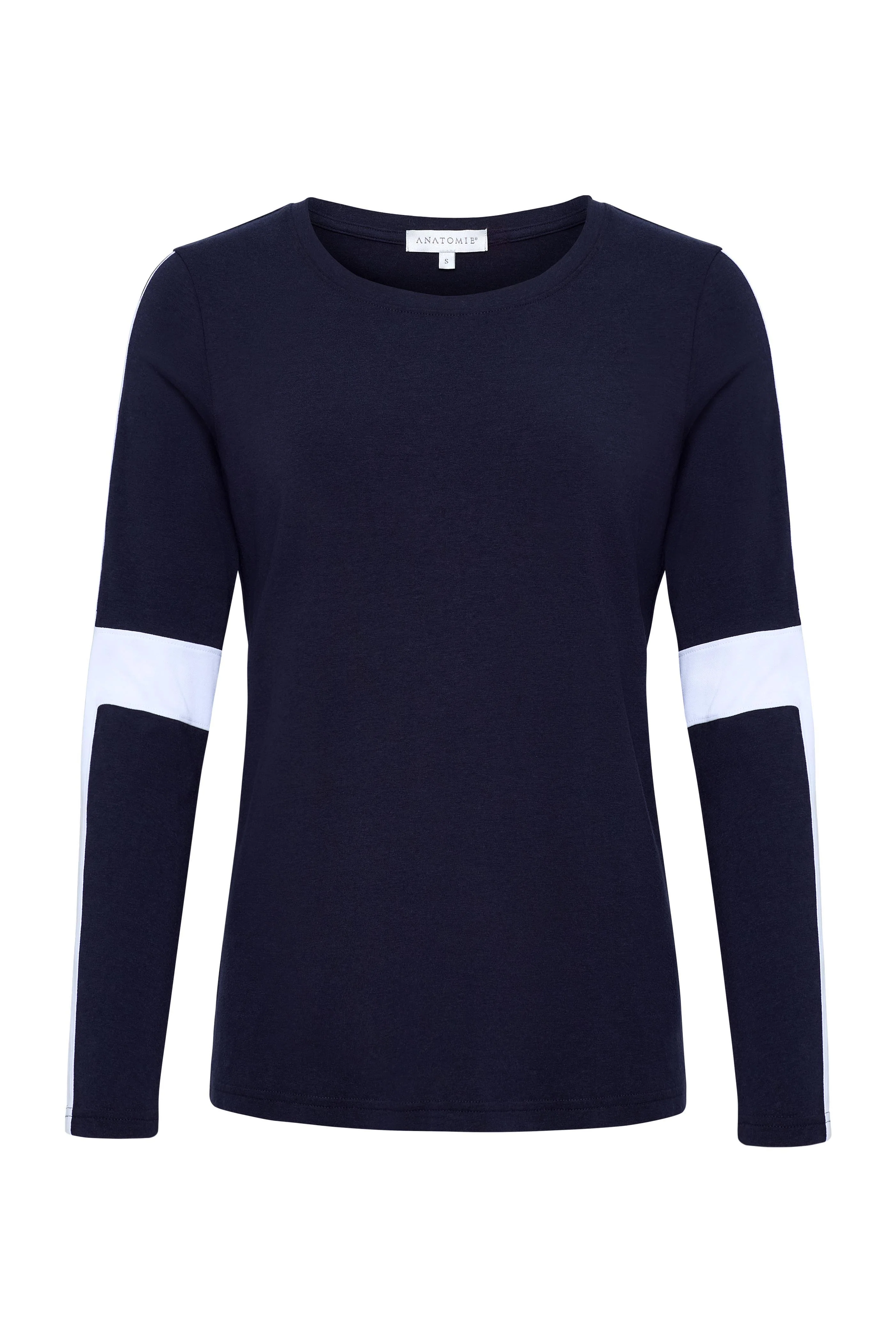 Kensley Contrast Sleeve Pima Top - Image 12