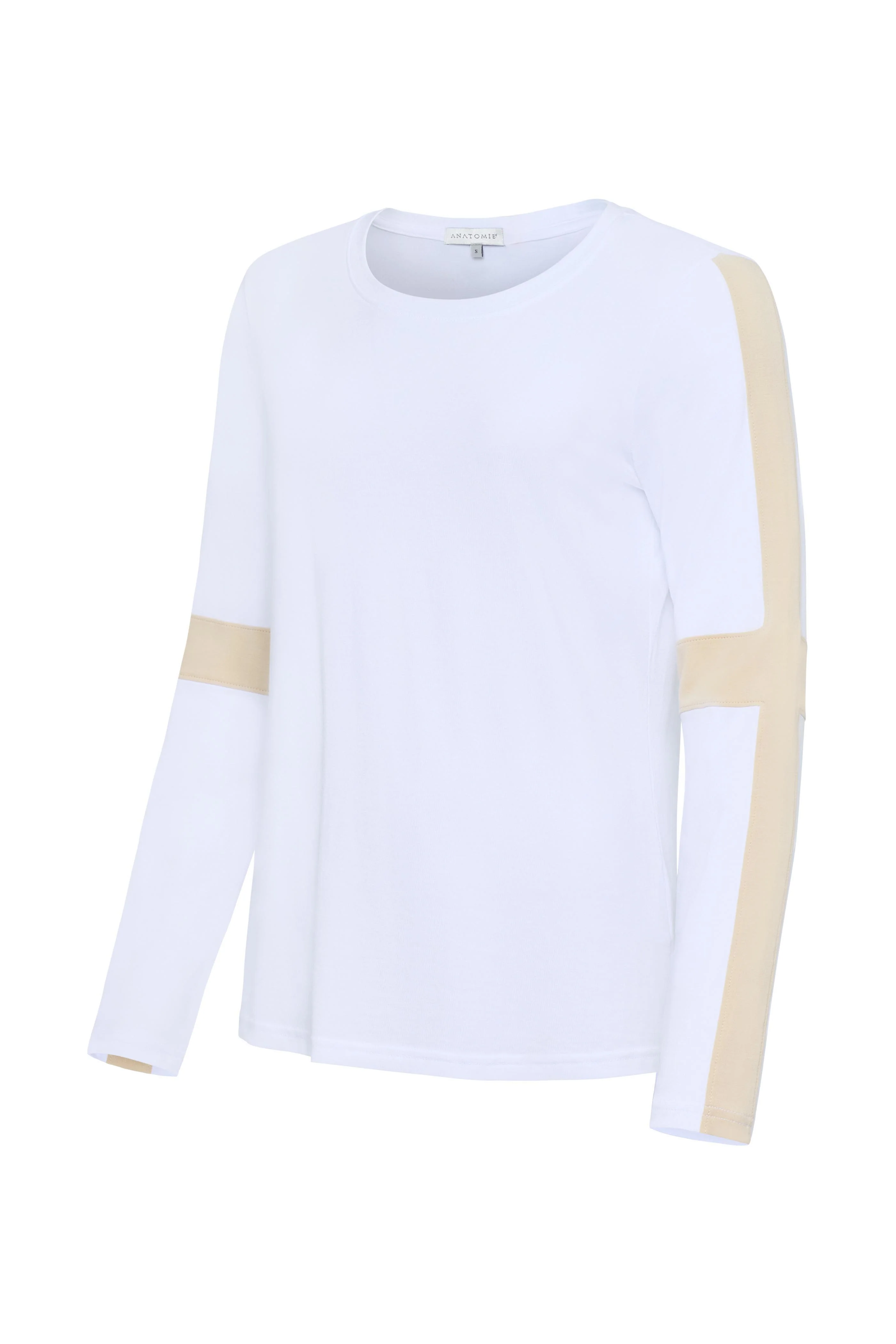 Kensley Contrast Sleeve Pima Top - Image 6