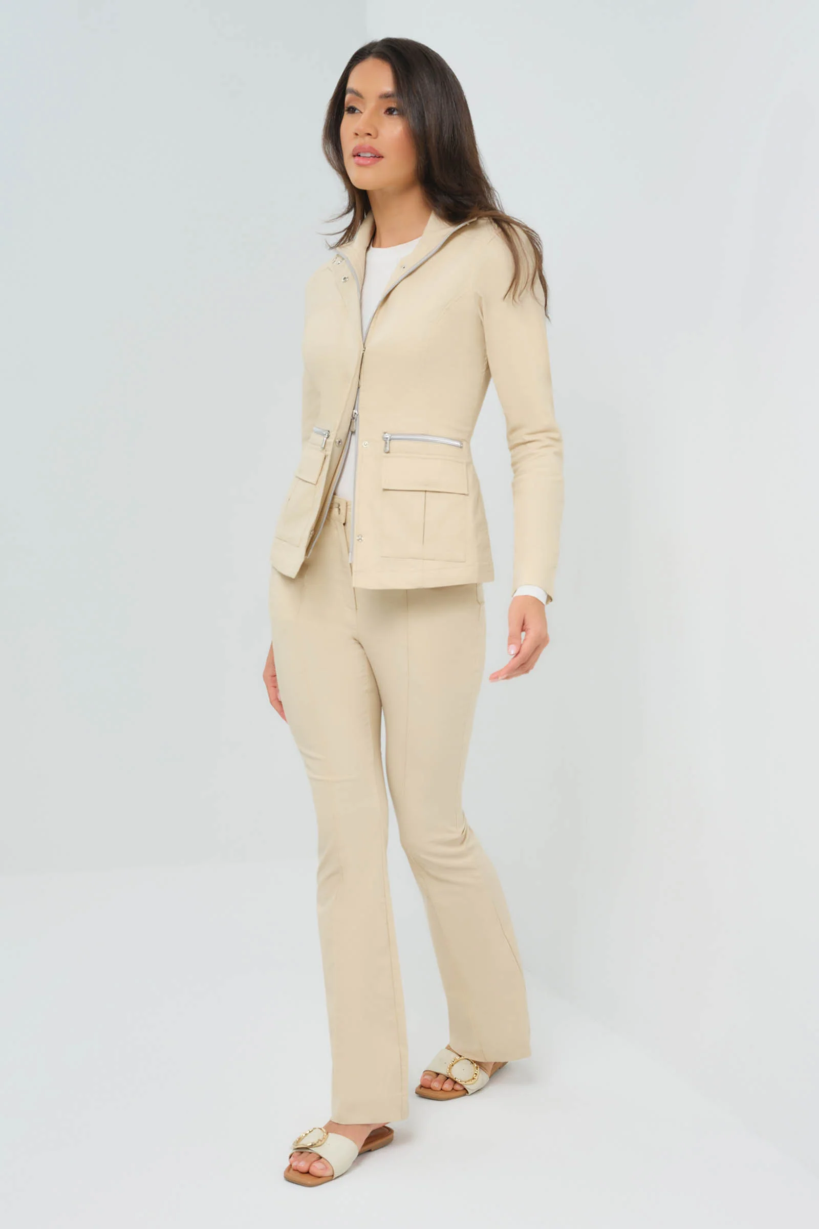 Kenya Safari Jacket in Wheat - Image 5