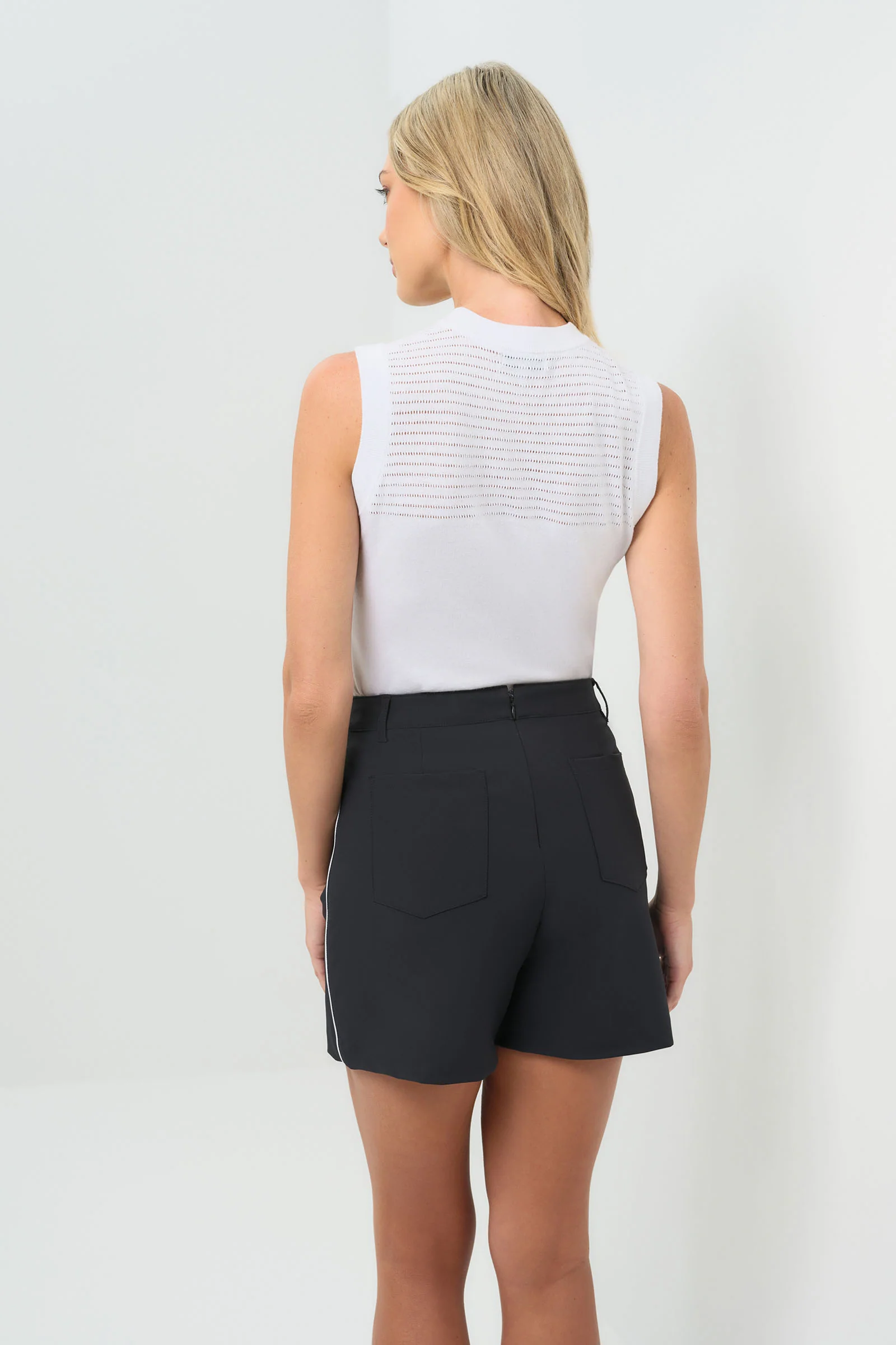 Laurel Performance Twill Skort with Side Stripe - Image 3