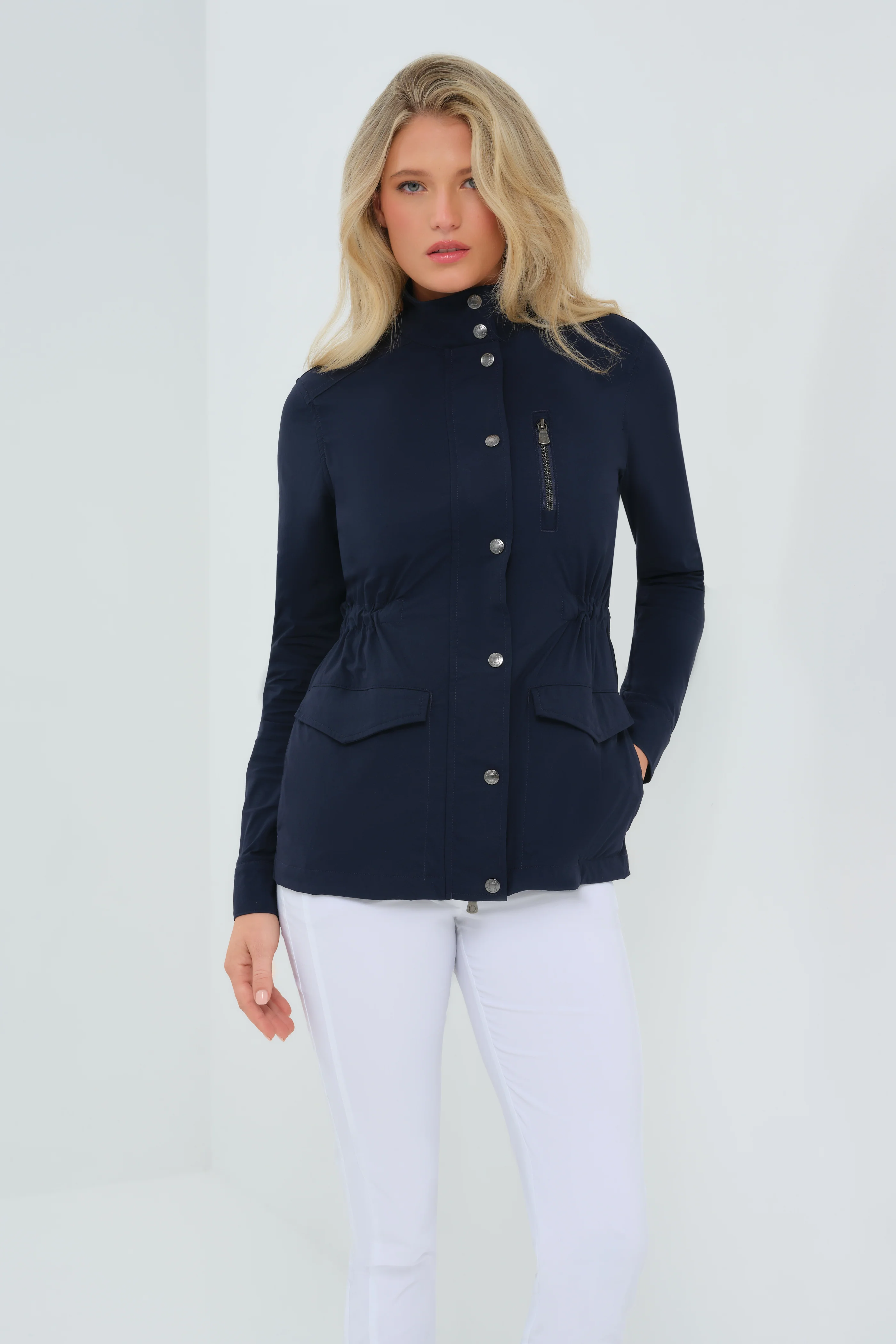 Lenny Ultralight Snap Front Jacket - Image 2