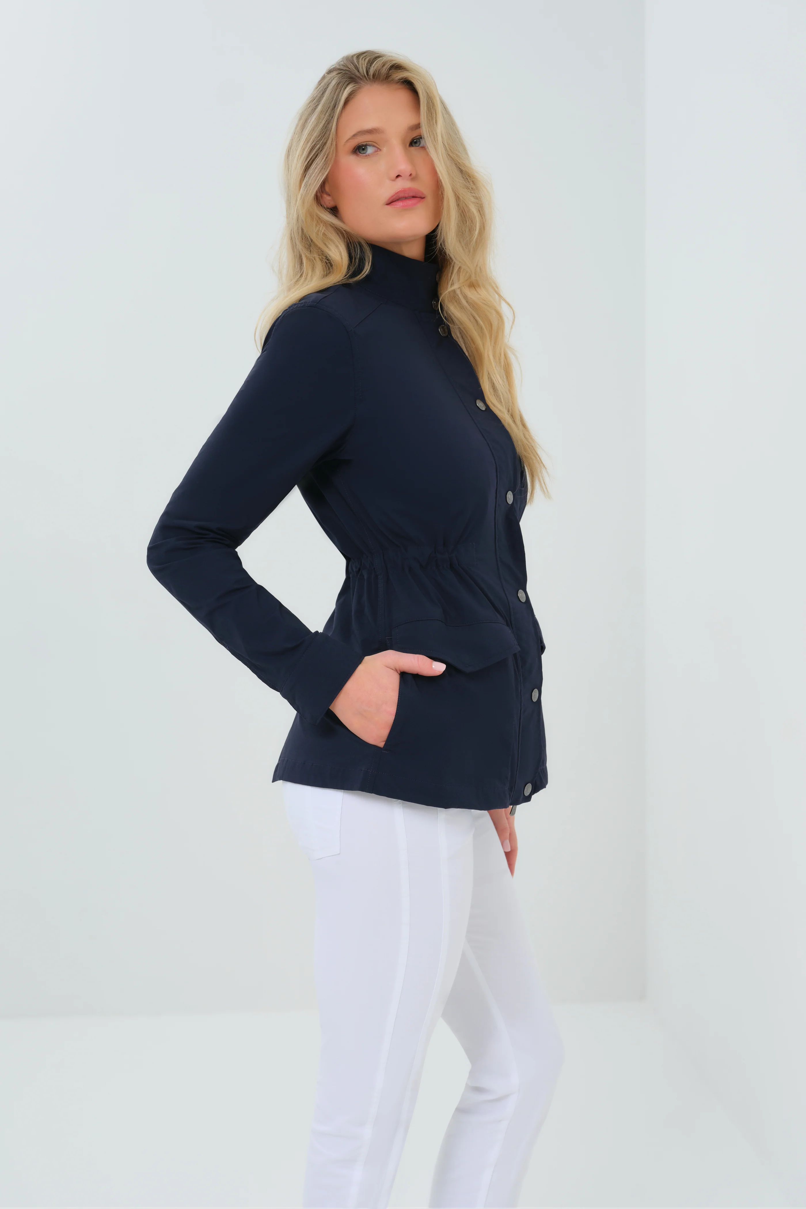 Lenny Ultralight Snap Front Jacket - Image 4