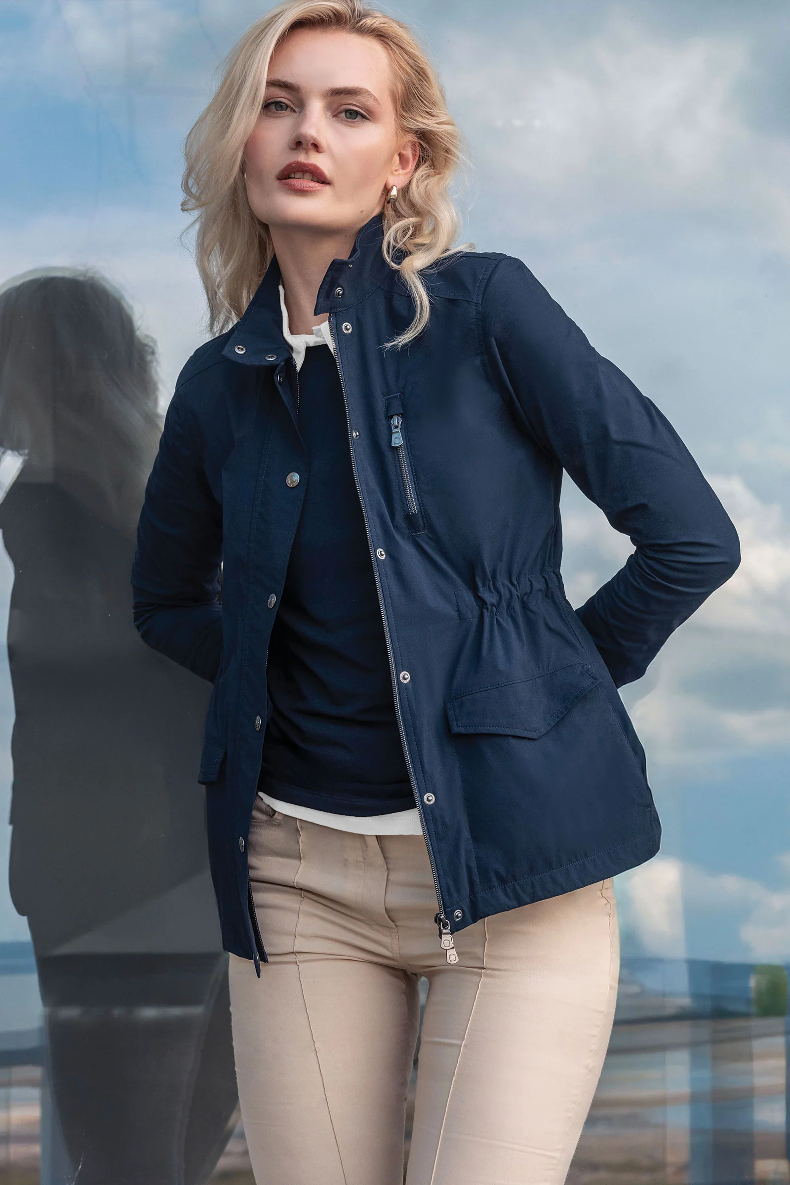 Lenny Ultralight Snap Front Jacket - Image 6