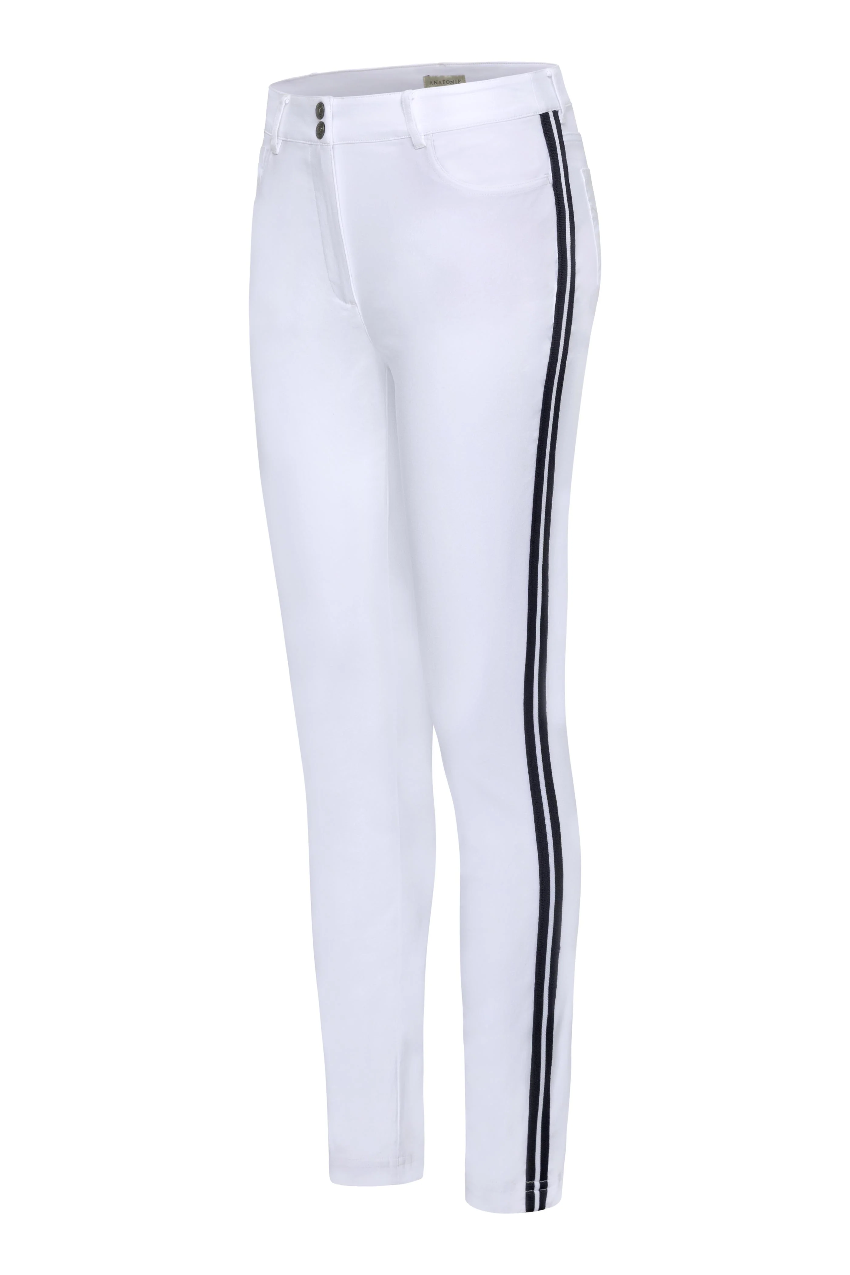 Luli Stripe Performance Cotton Skinny Pant - Image 5