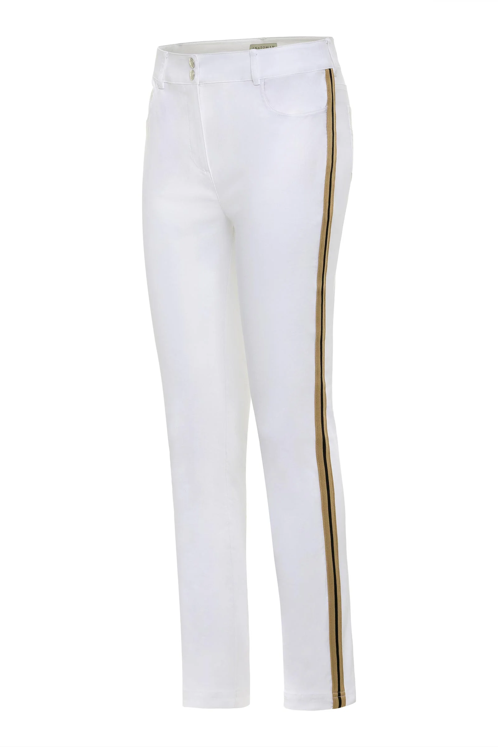 Luli Stripe Performance Cotton Skinny Pant - Image 5