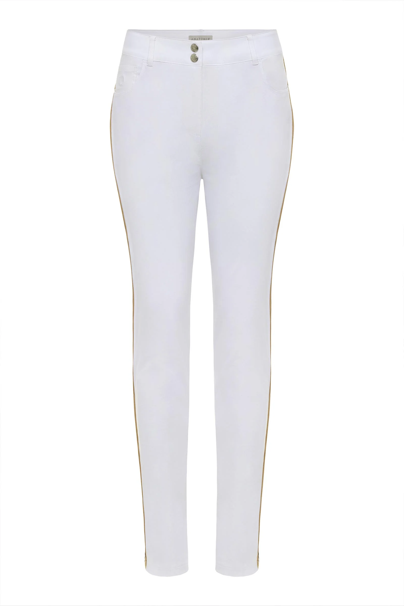 Luli Stripe Performance Cotton Skinny Pant - Image 6