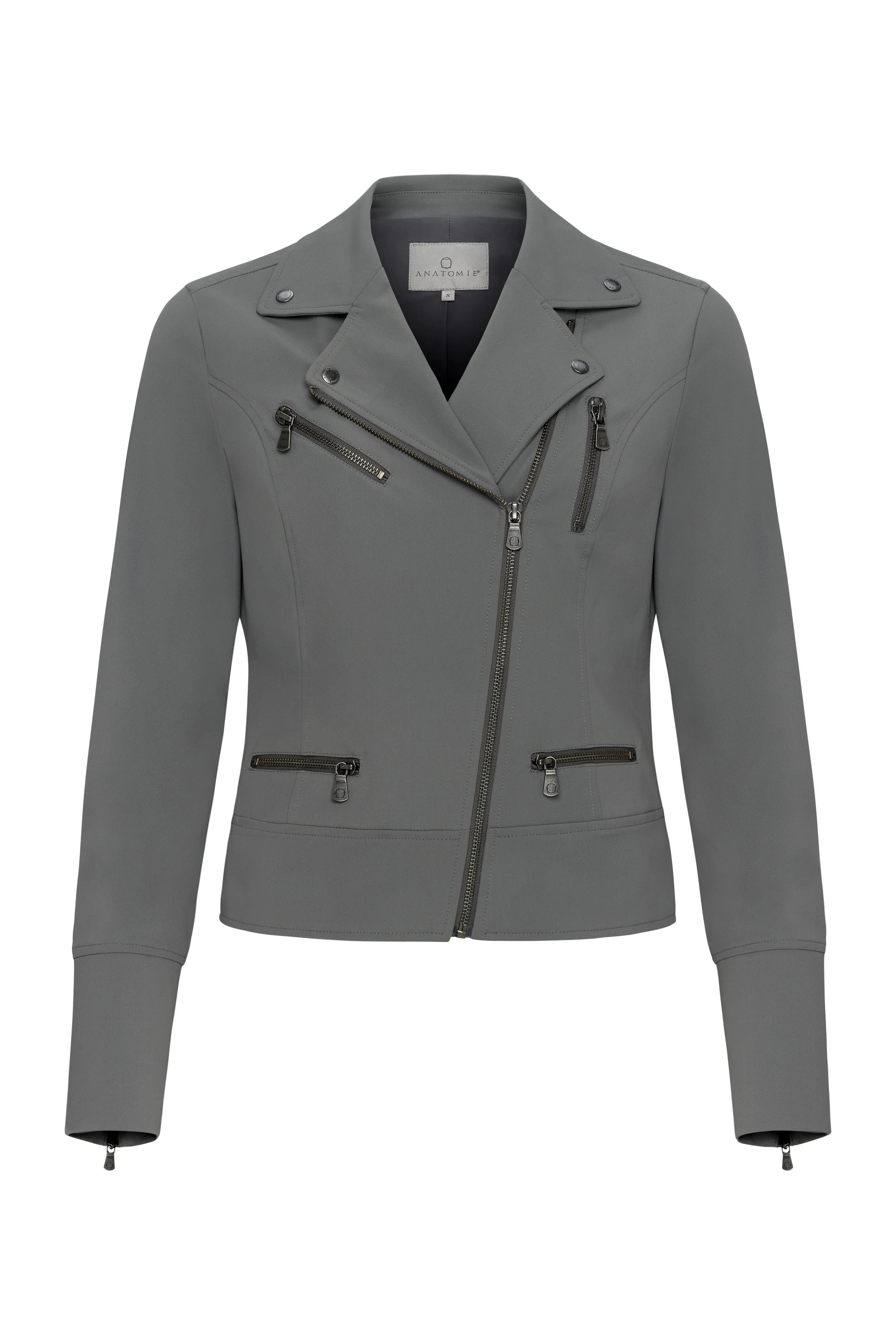 Marina Performance Twill Biker Jacket - Image 5