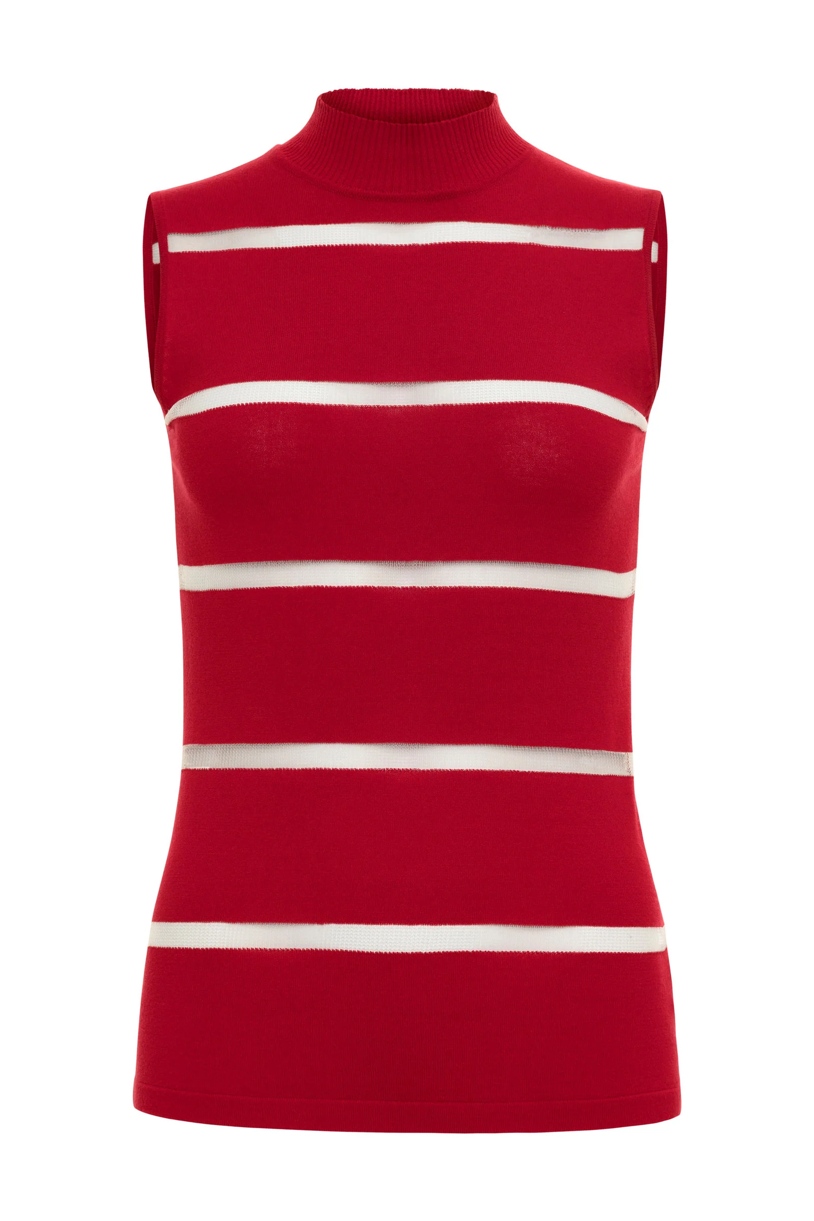 Maxine Knit Mock Neck Top - Image 5