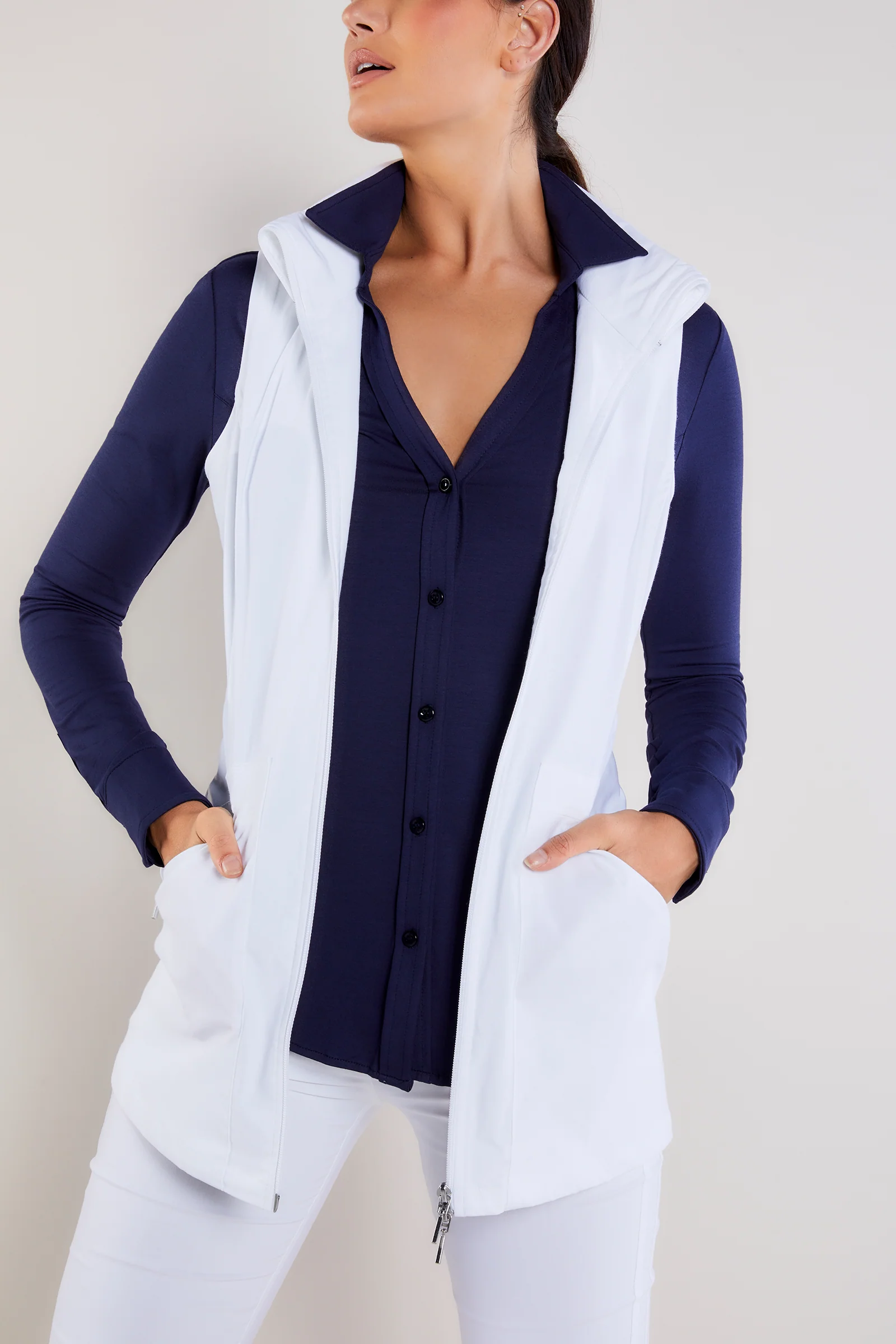 Nikki Longsleeve Pique Shirt - Image 6