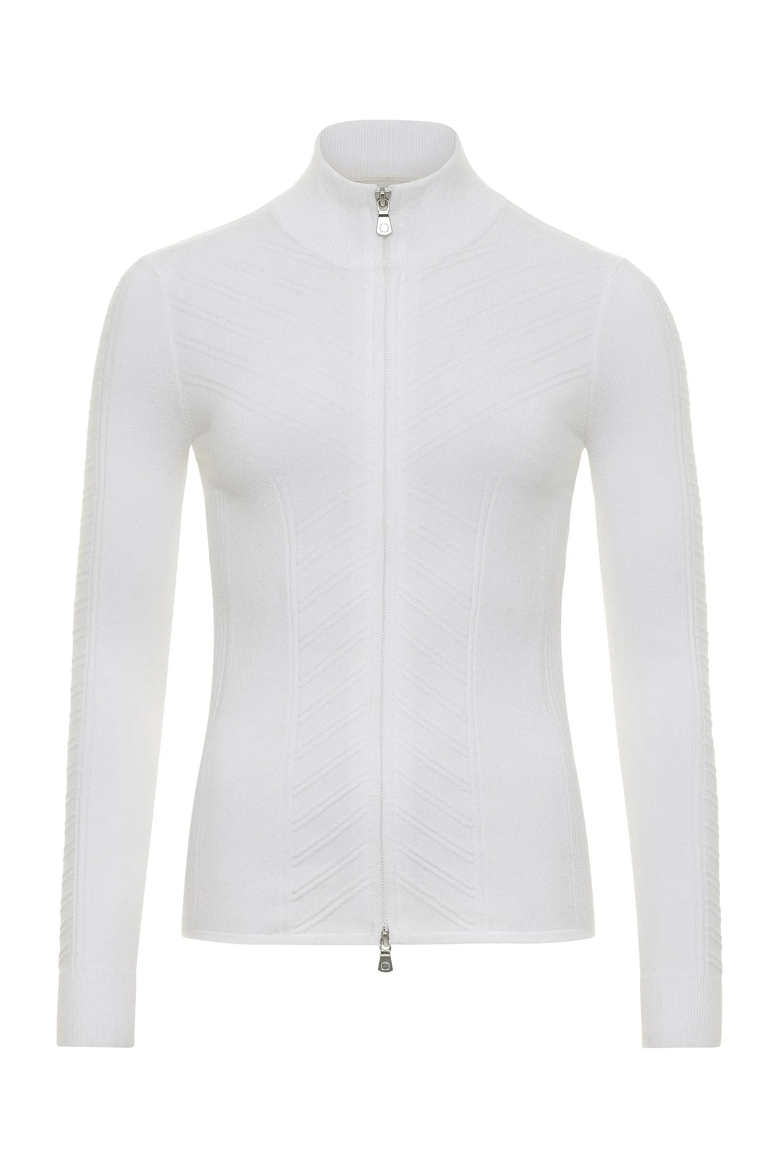 Noelle Sweater Zip Up Top - Image 17