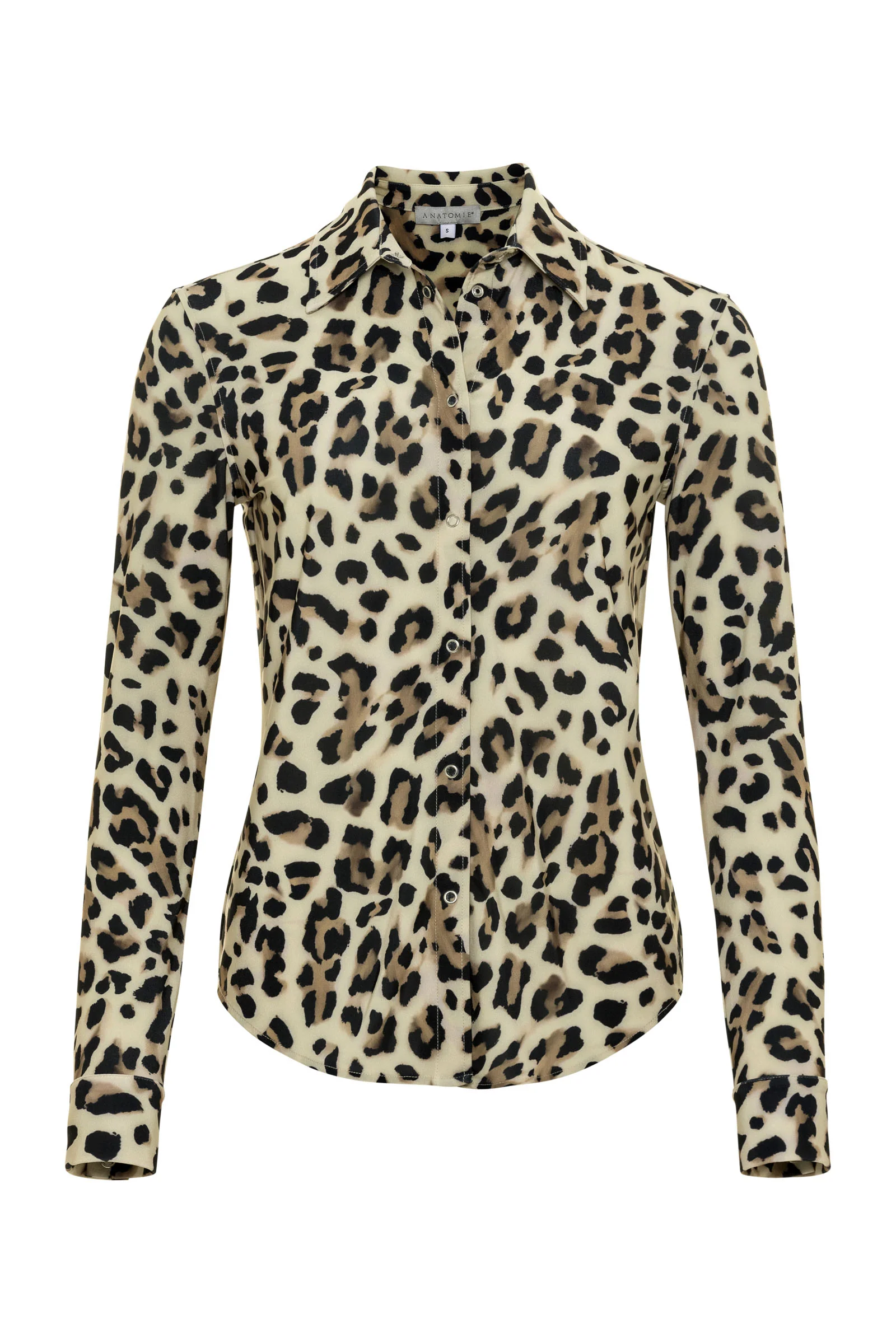 Printed Tania Long sleeve Snap Front Top - Image 10
