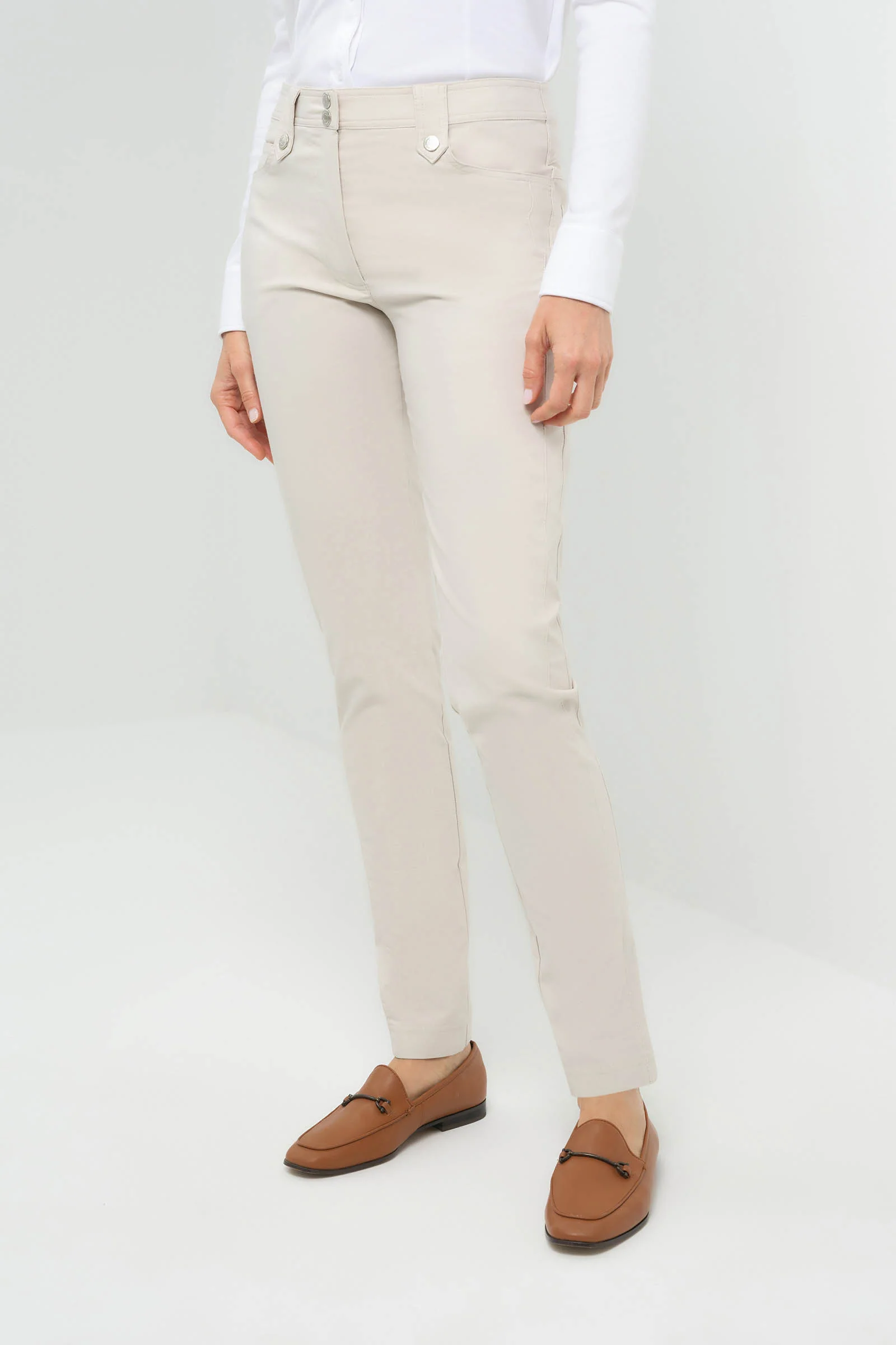 Skyler Travel Pant in Stone - Image 3