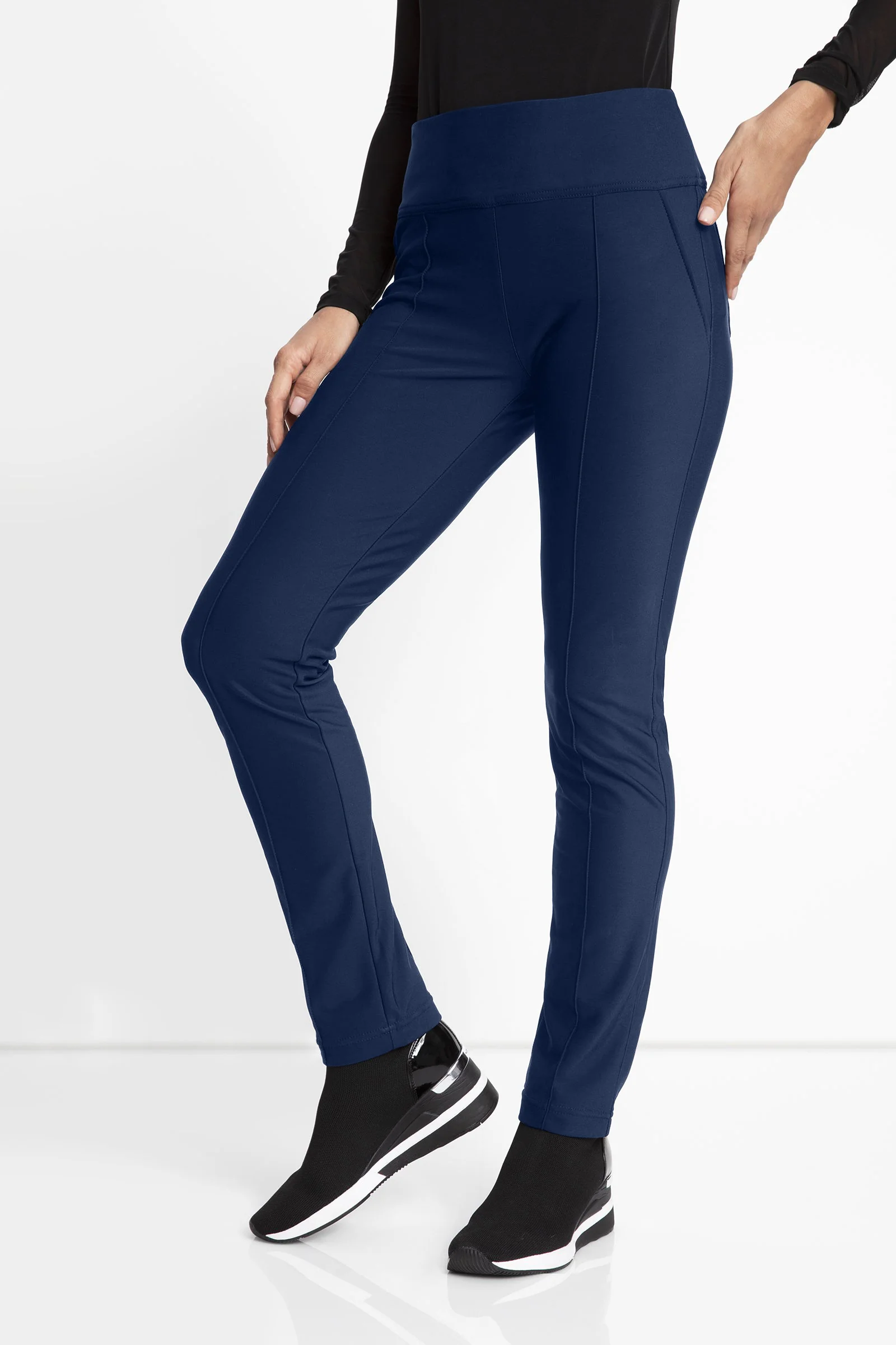 Sonia Cozy Fleece-Lined High Rise Pant - Image 9