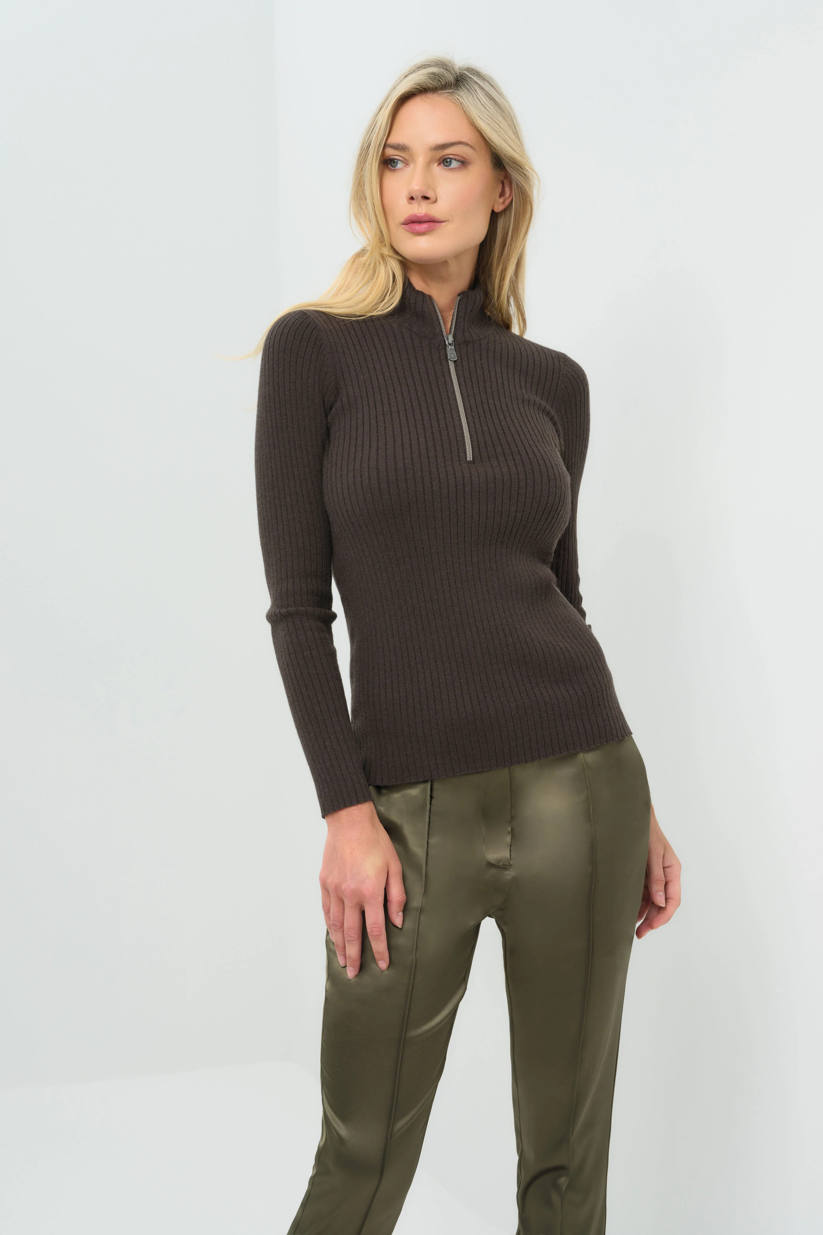 Stacey Ribbed Sweater - Image 17