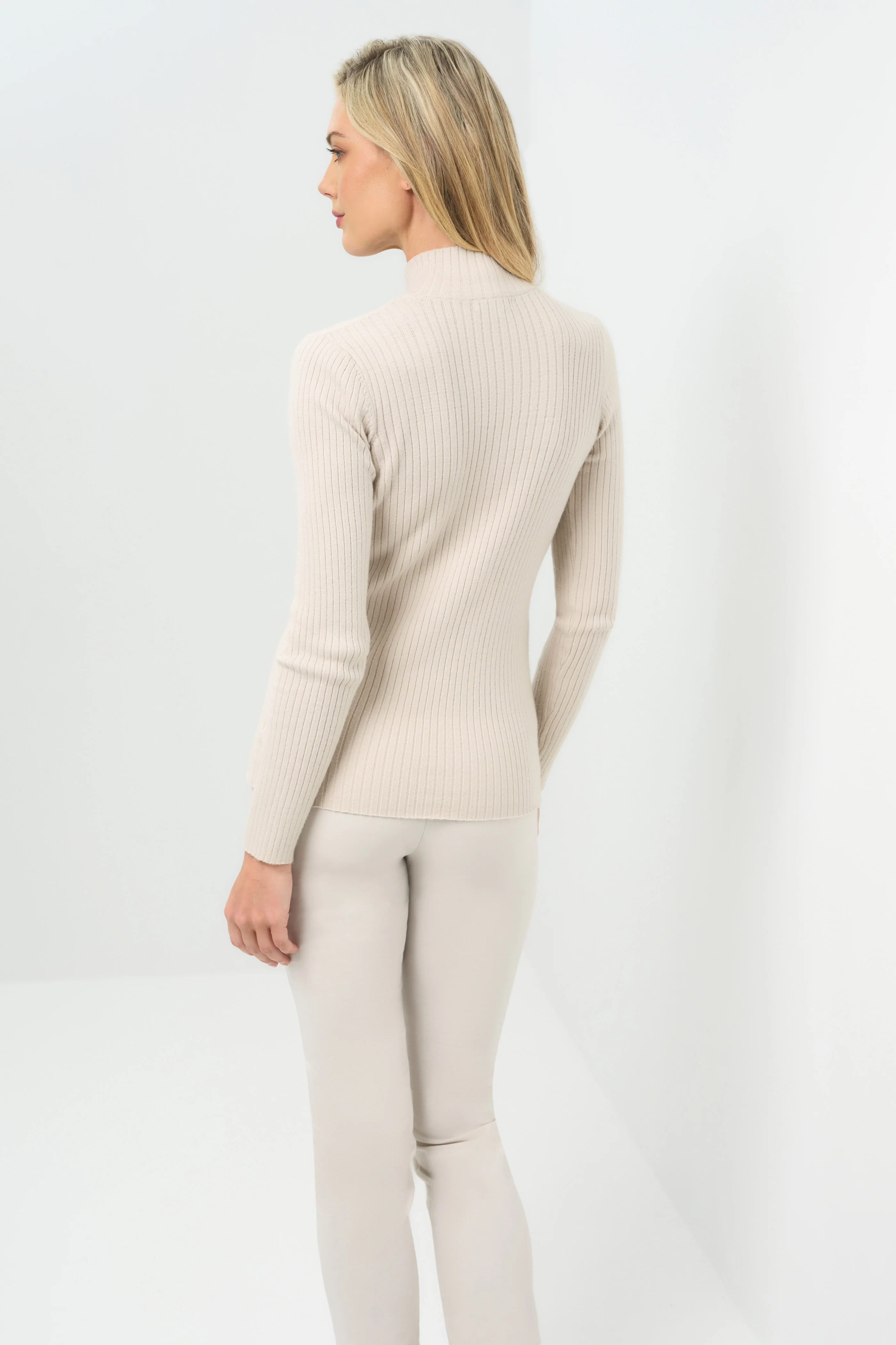 Stacey Ribbed Sweater - Image 3