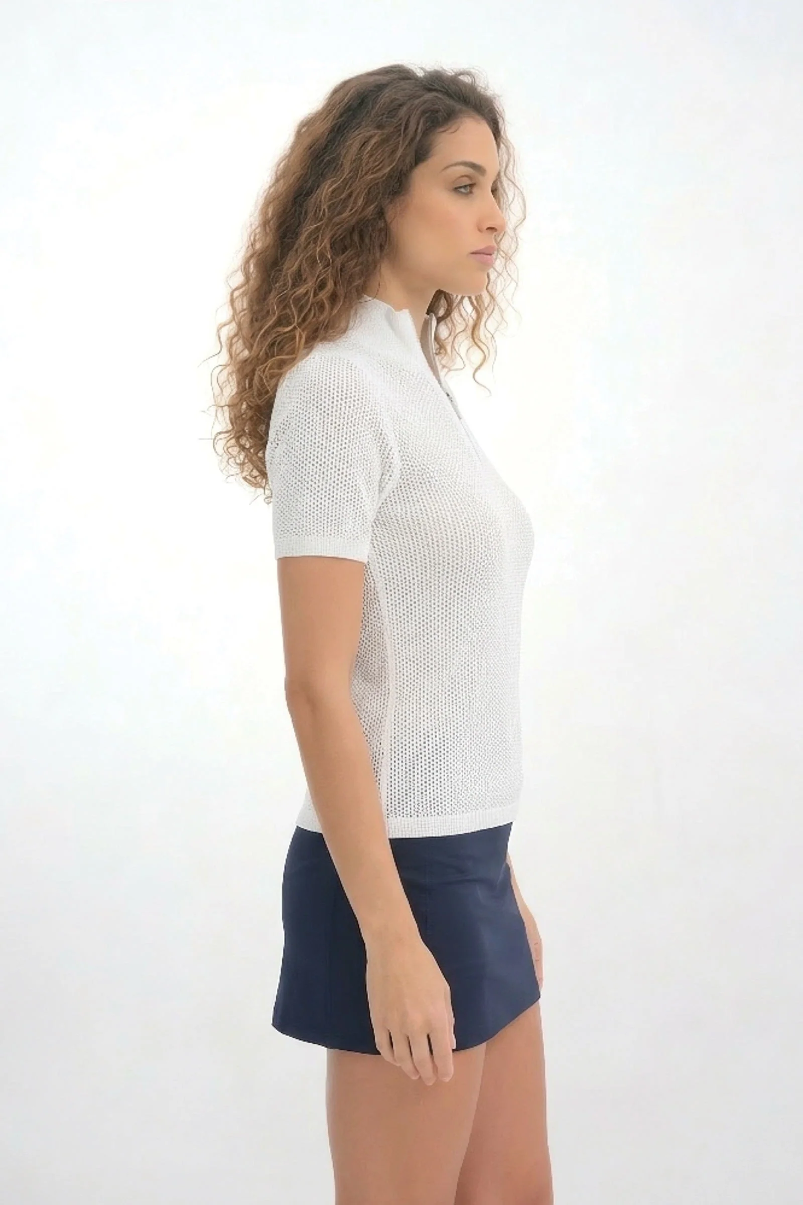 Serena Knit 1/4 Zip Top - Image 2