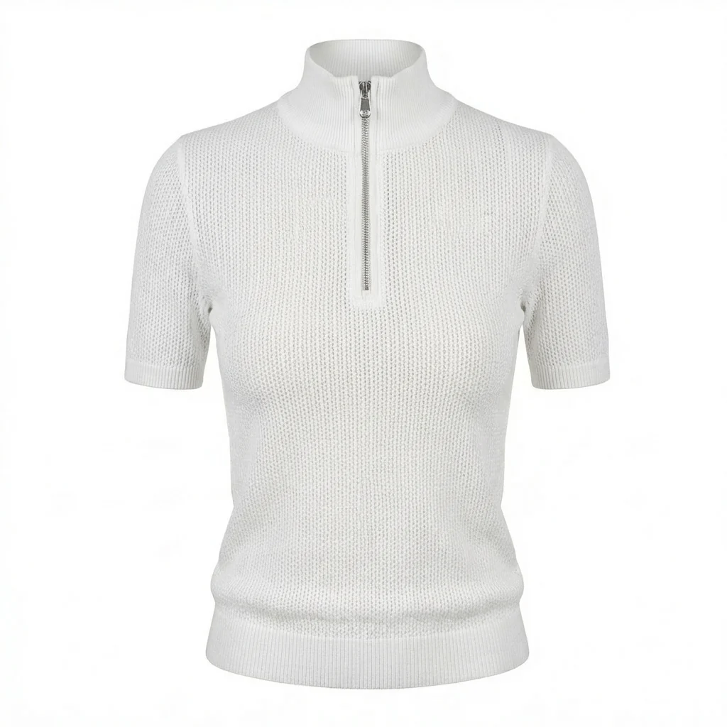 Serena Knit 1/4 Zip Top - Image 5
