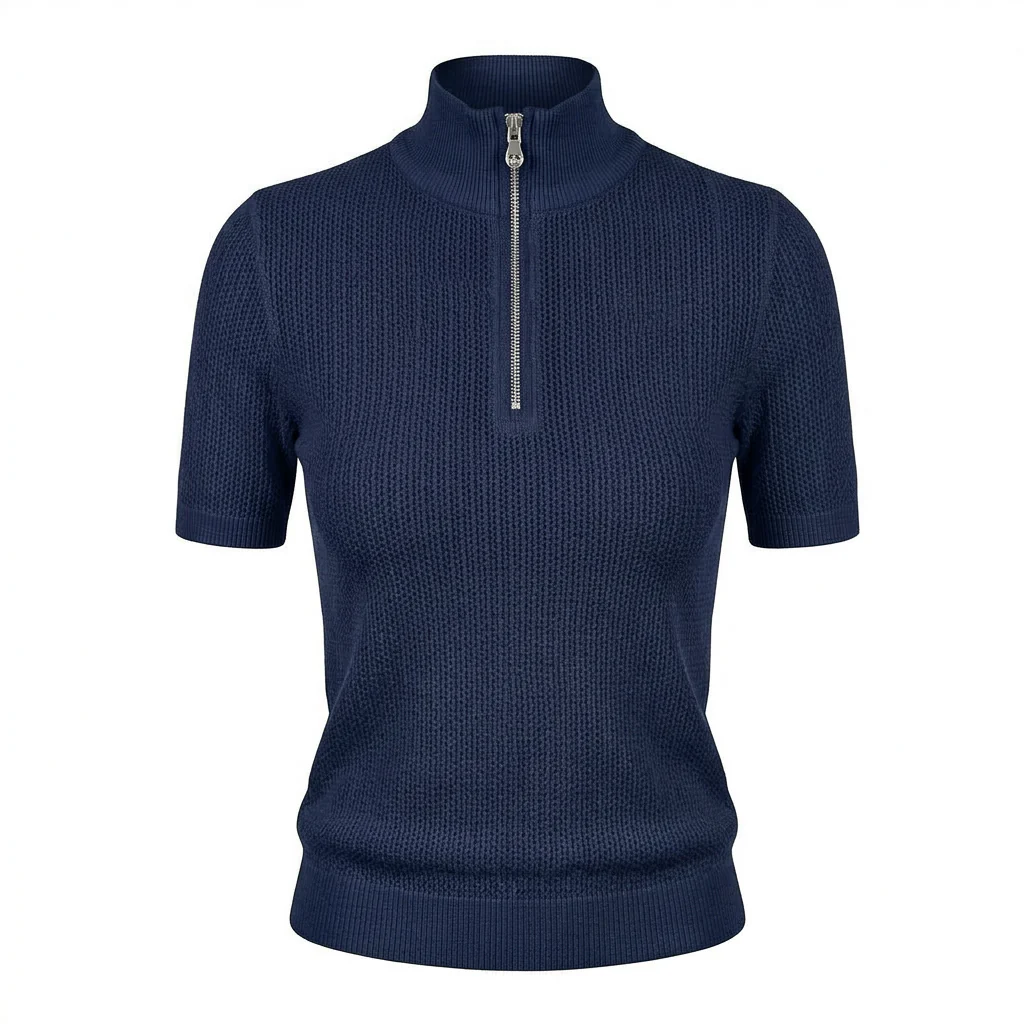 Serena Knit 1/4 Zip Top - Image 7