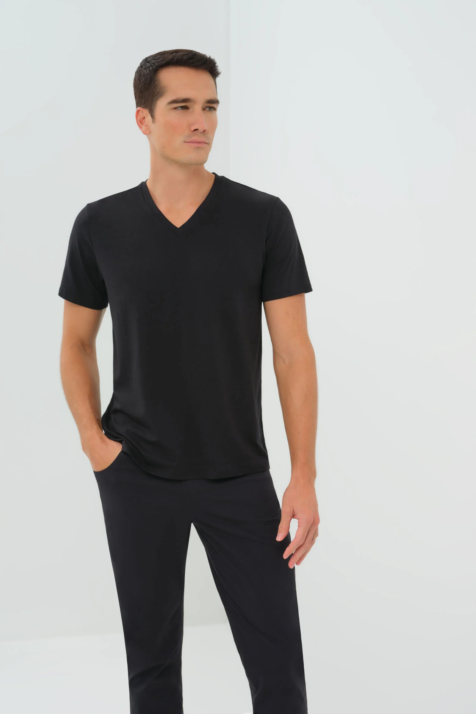 Vince V-Neck T-Shirt - Image 5